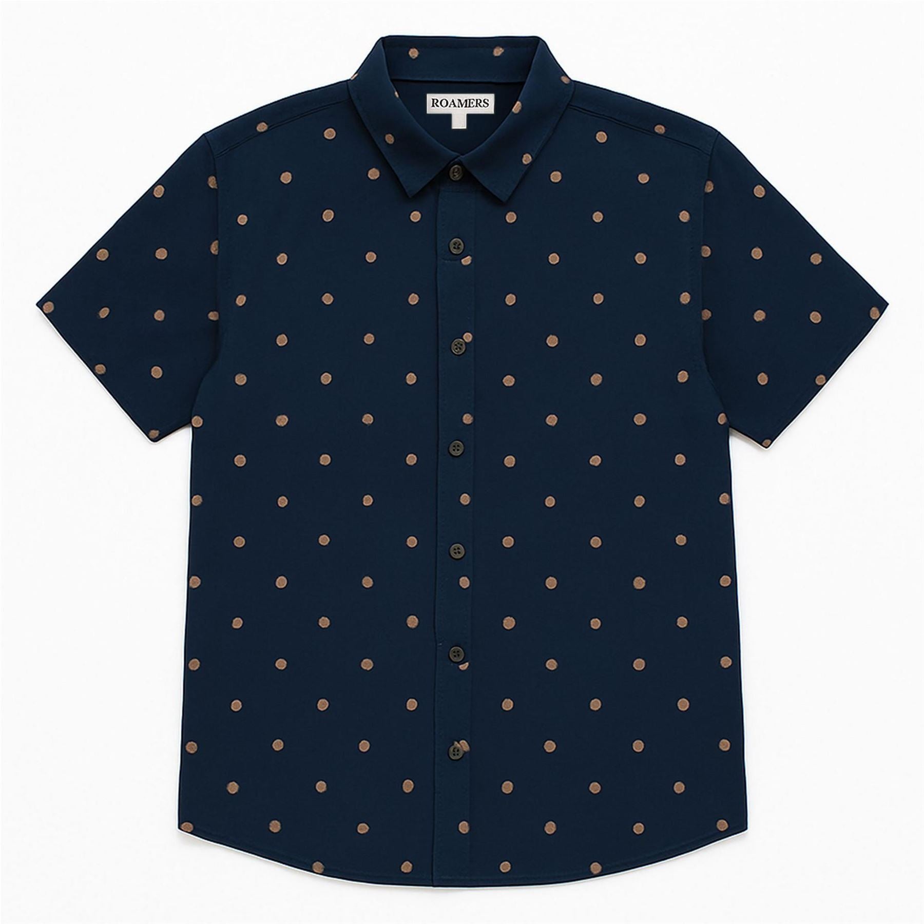 Roamers and Seekers Marin Collared Neck Short Sleeve Shirt