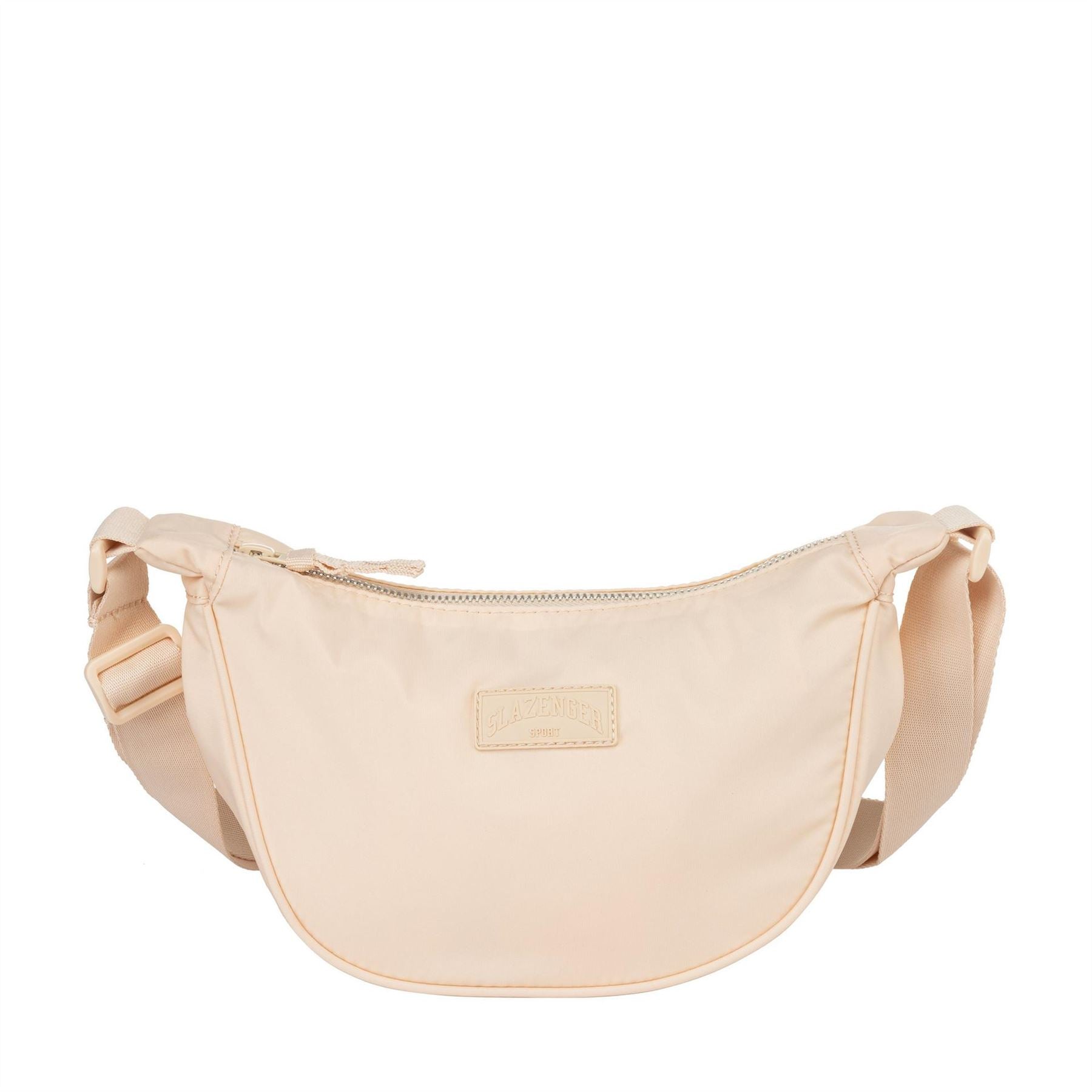 Slazenger Crossbodyody Crescent  Bag White Swan Black