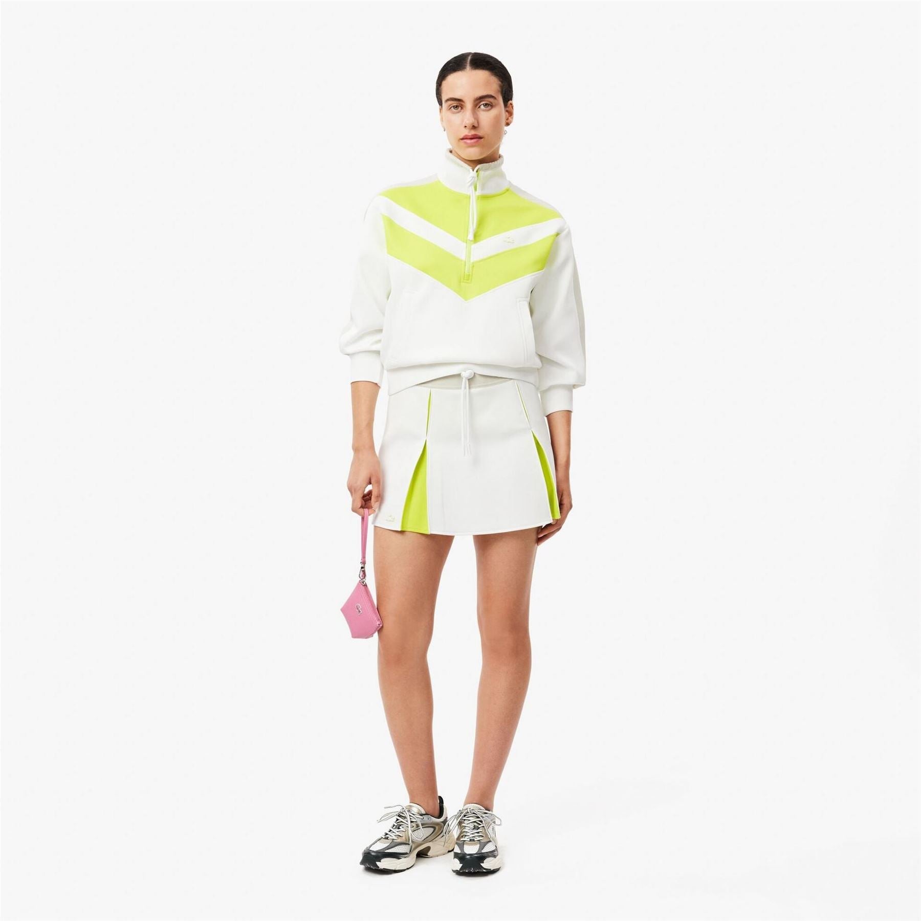 Lacoste Moisture Wicking Performance Tennis Skort