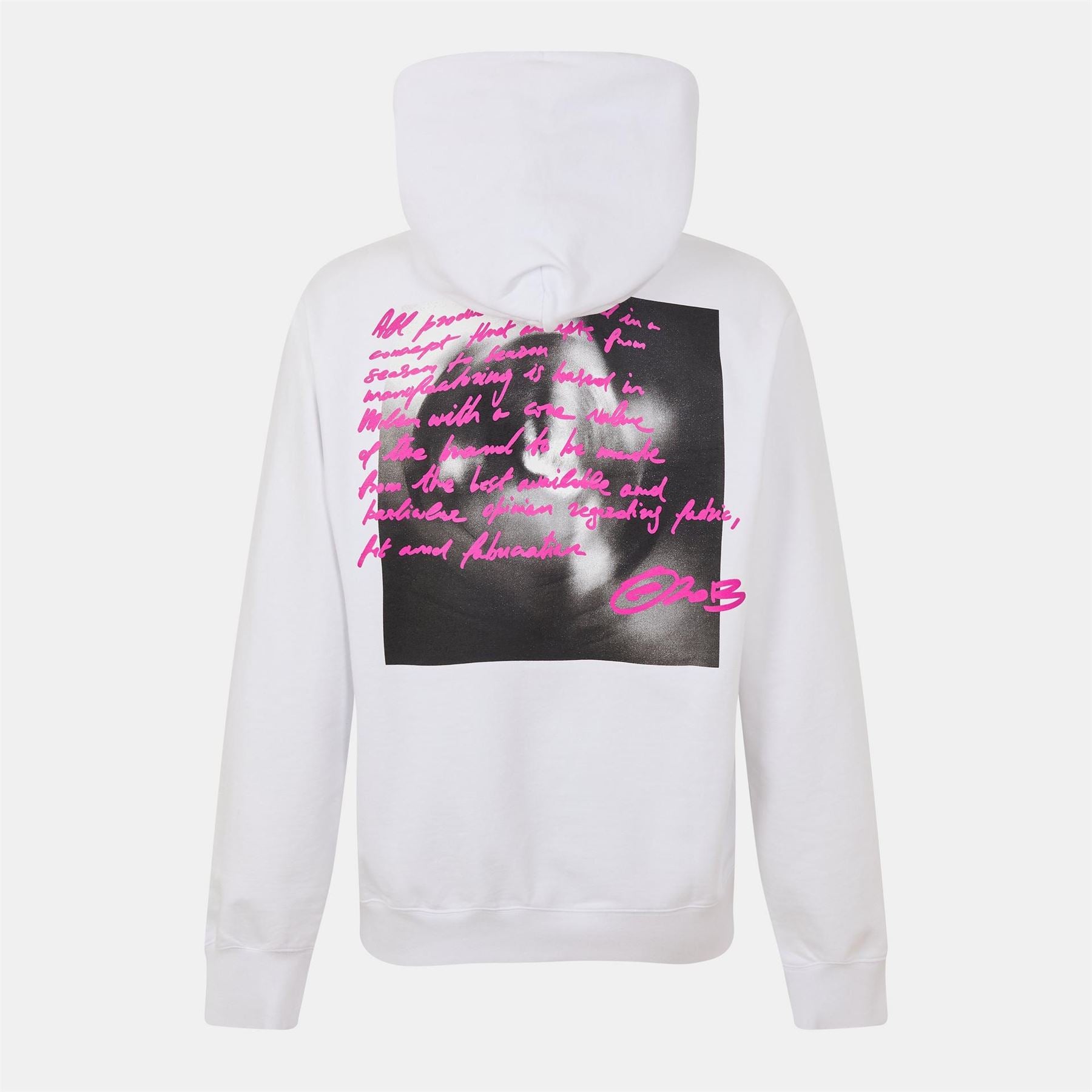 Off White Tornado Slim Fit Hooded Sweatshirt