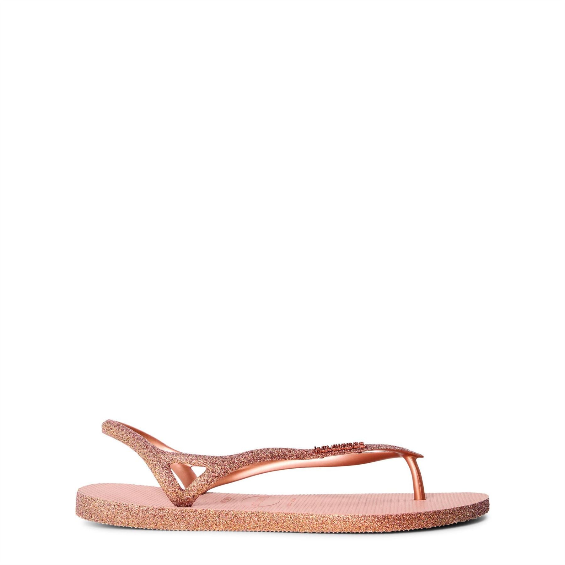 Havaianas Womens Hav. Sunny Sparkle Crocus Rose 41 4 Flip Flops