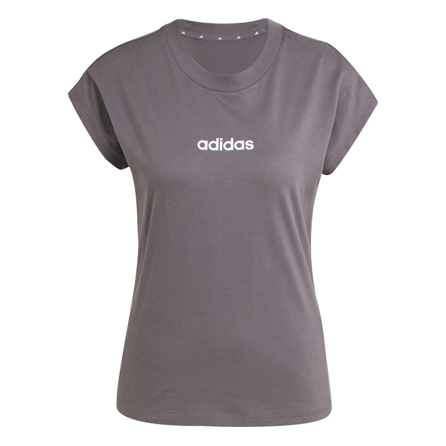 adidas Womens Essentials Linear Cotton T-Shirt