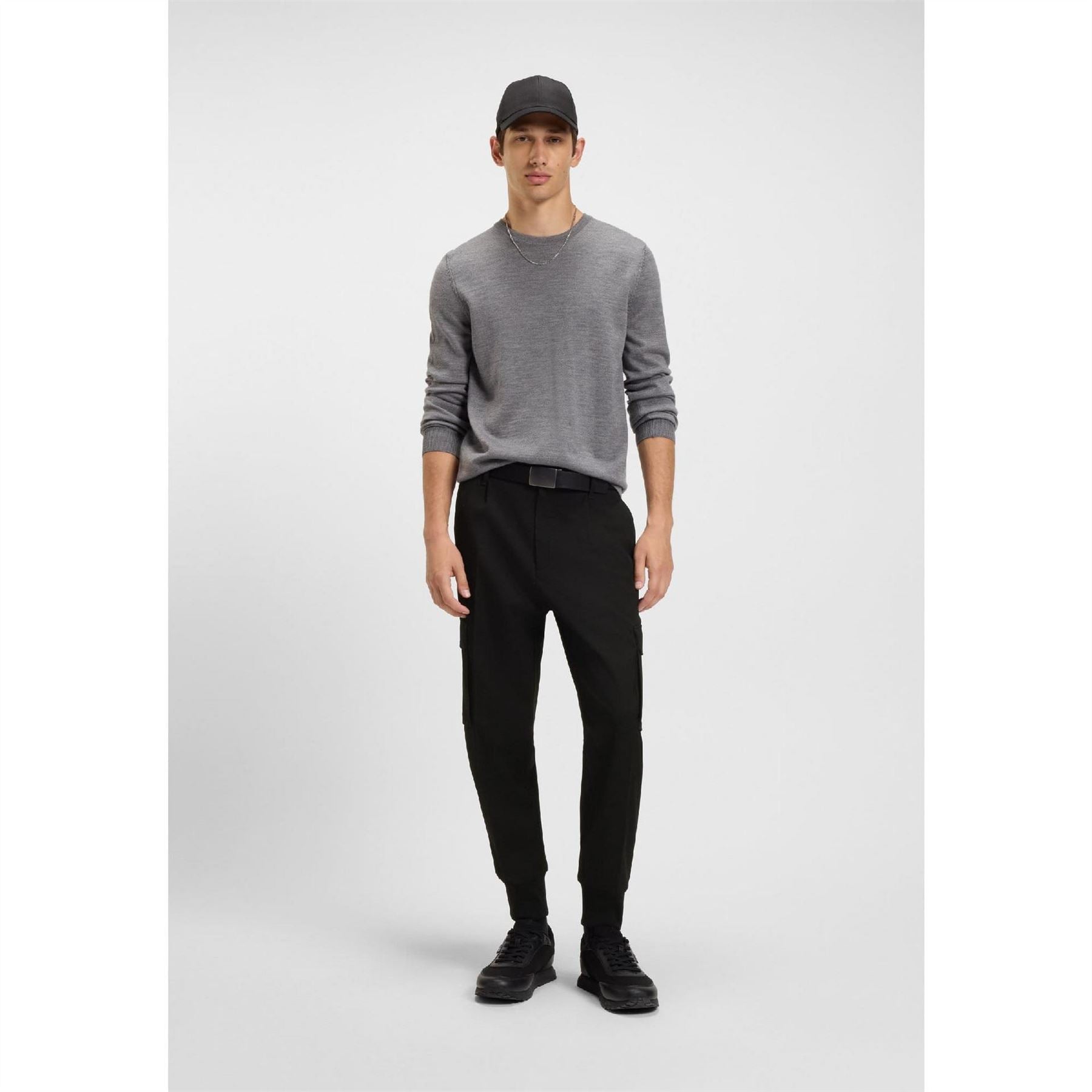Hugo Slim Fit Cargo Trousers