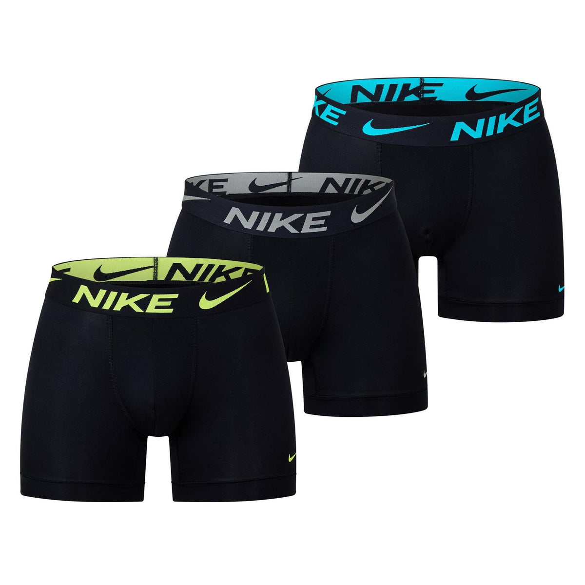 Nike Mens 3 Pack Dri Fit Boxer Shorts