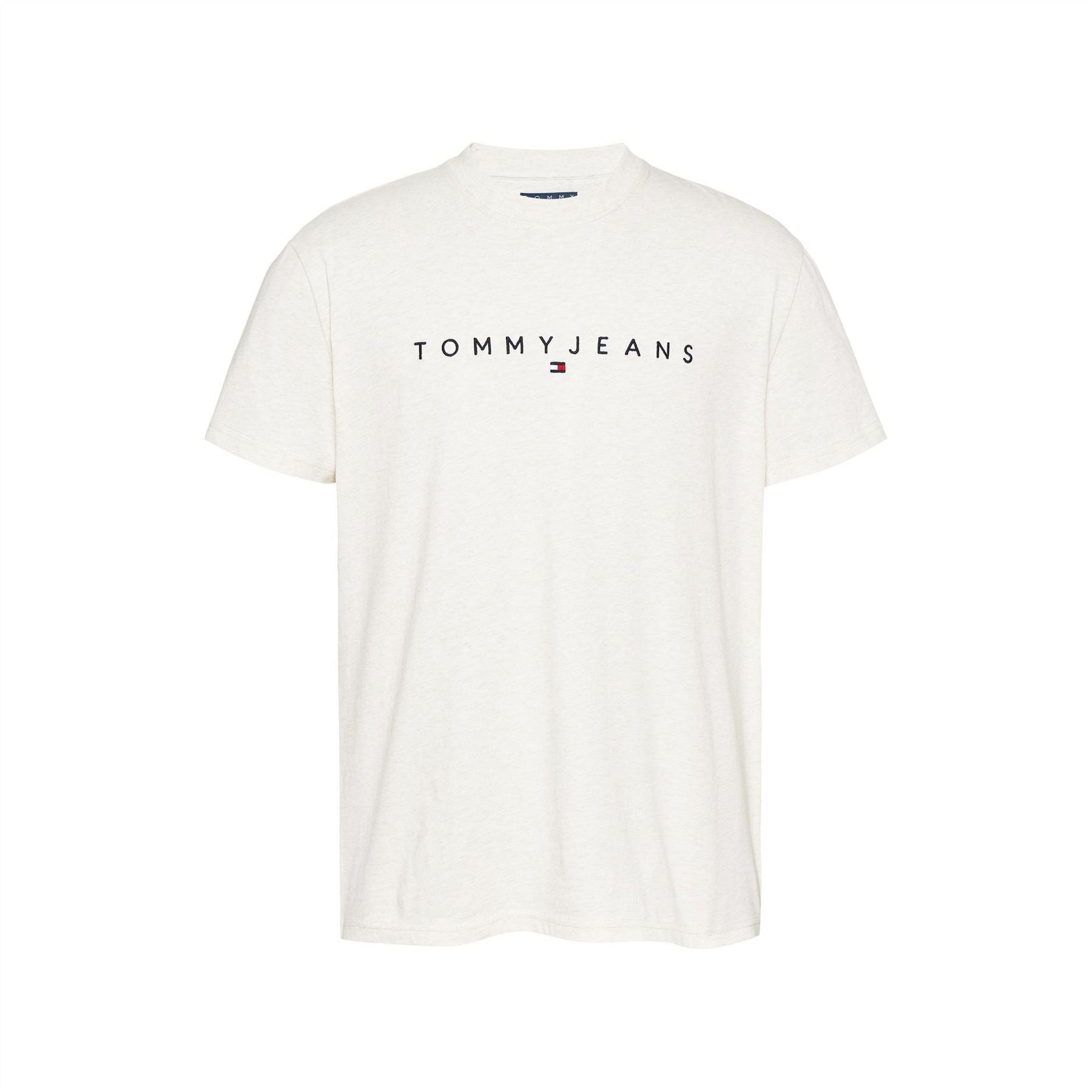 Tommy Jeans Regular Fit Lettering Crew Neck T-Shirt