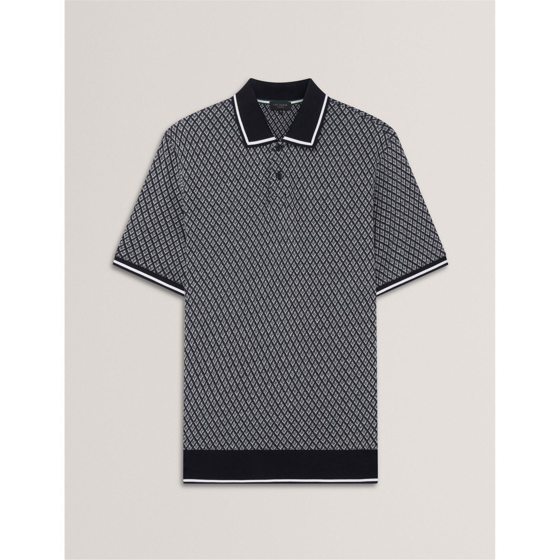 Ted Baker Collared Neck Short Sleeve Polo Shirt