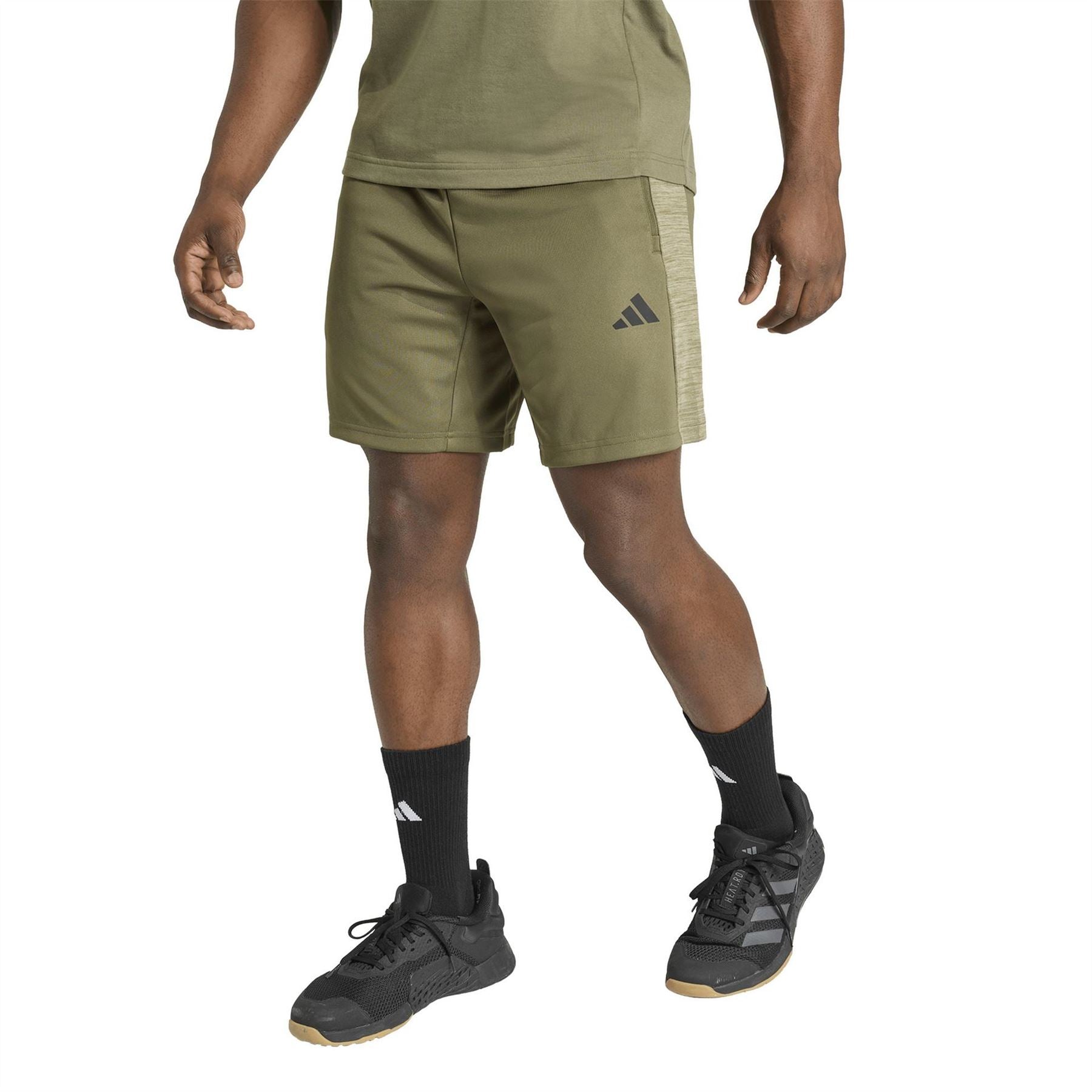 adidas Mens 3 Stripes 9 Inch Shorts