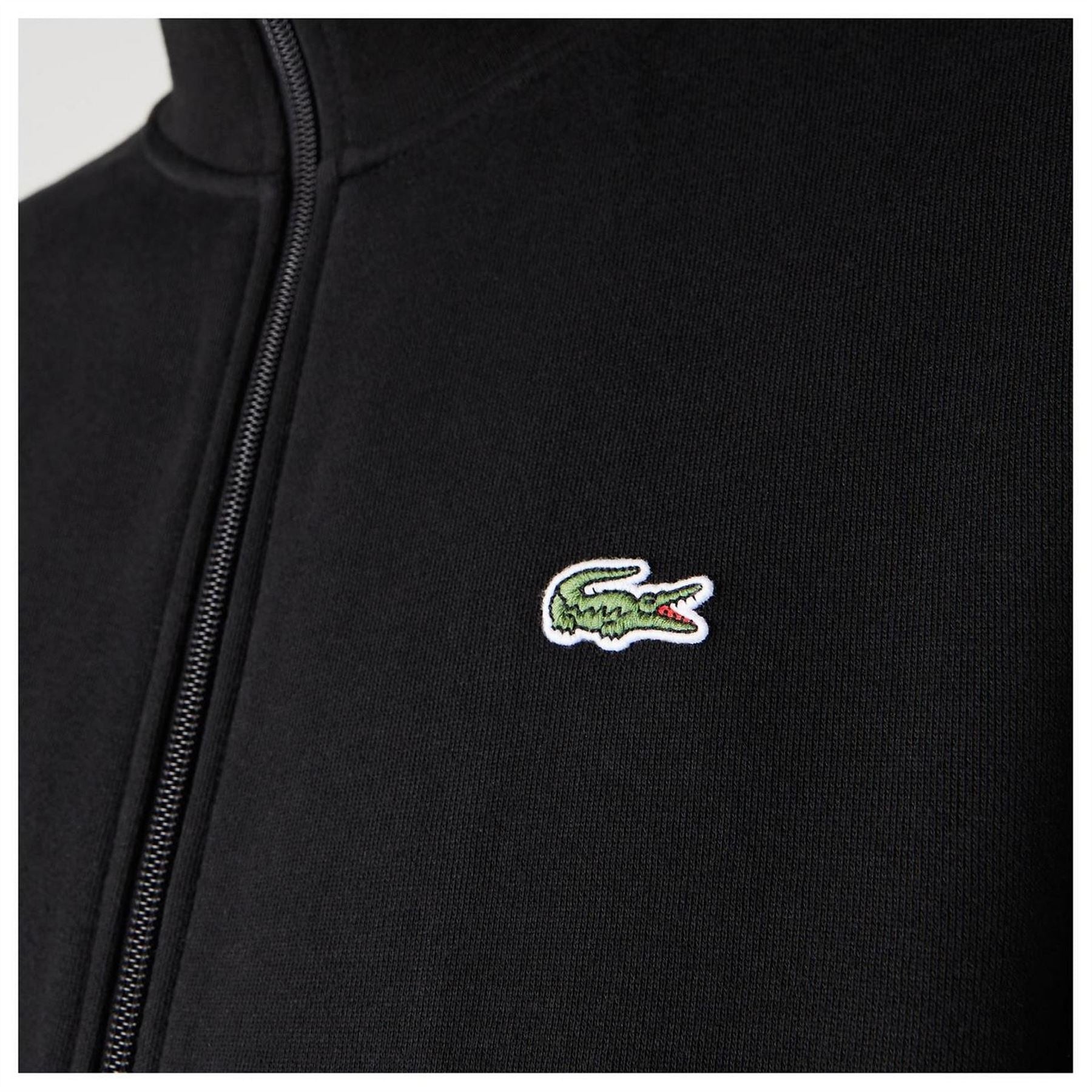 Lacoste Full Zip Funnel Sweatshirt