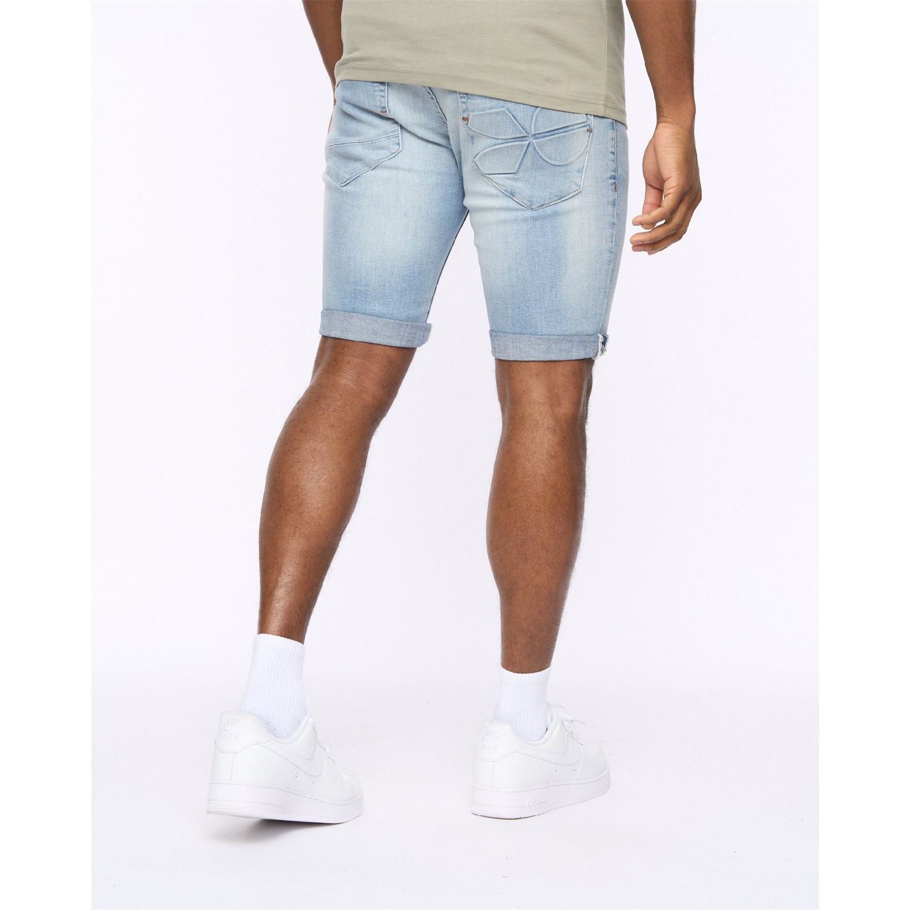 Crosshatch Tonwin Denim Shorts
