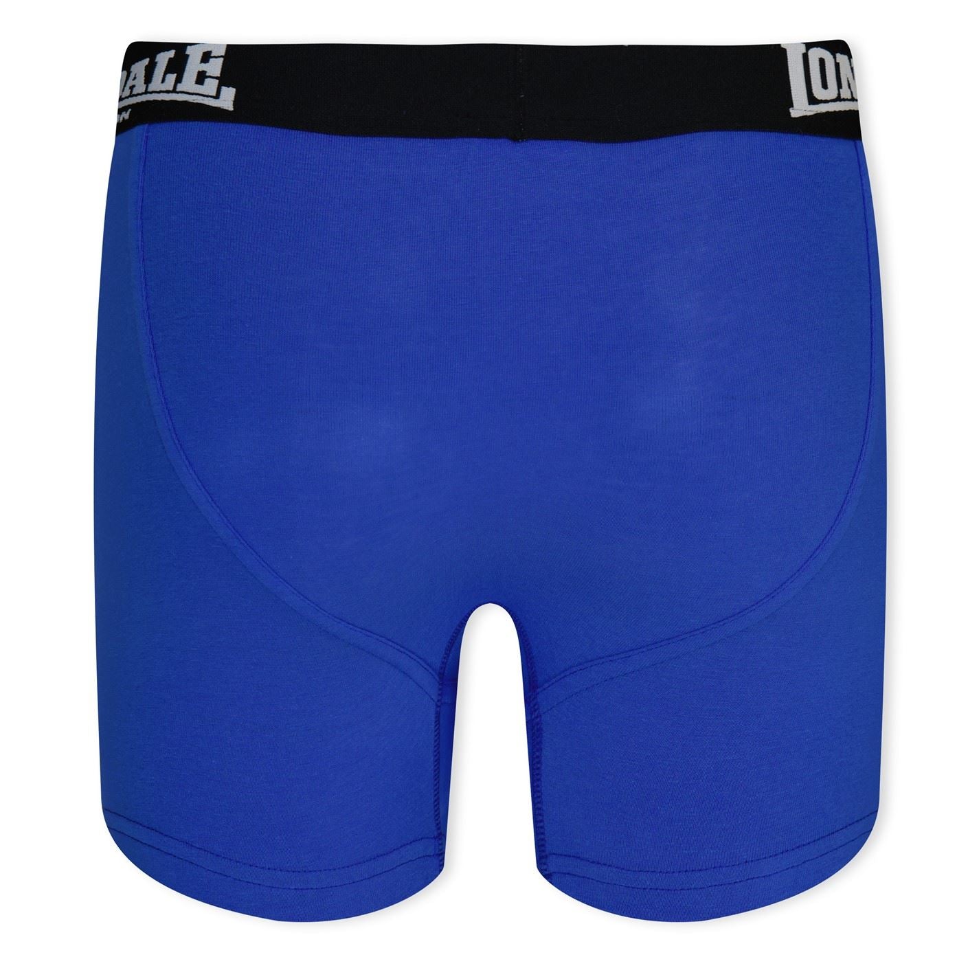 Lonsdale 2 Pack Boxer Shorts Junior