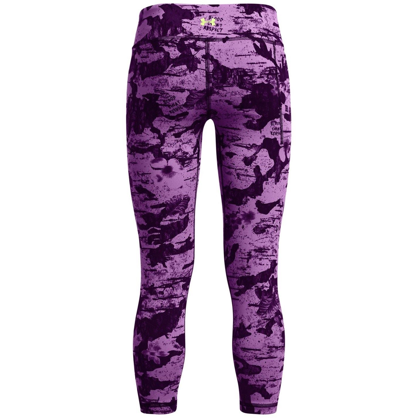 Under Armour Project Rock Lets Go Printed Leggings Juniors
