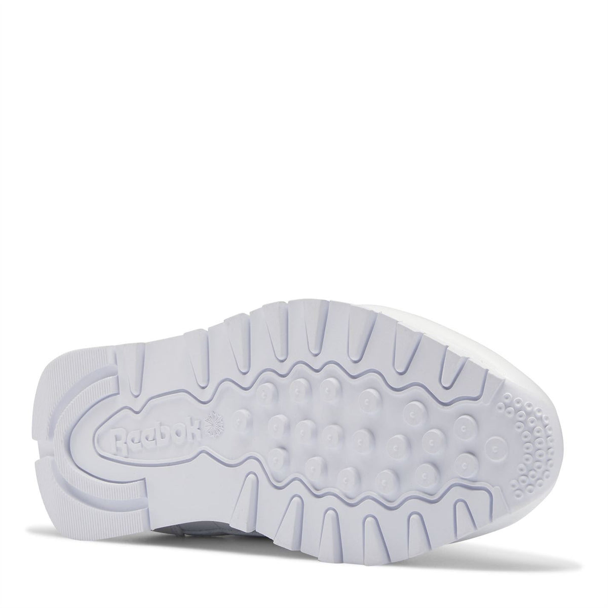 Reebok Classic Leather Lace-Up Trainers with Perforated Detailing