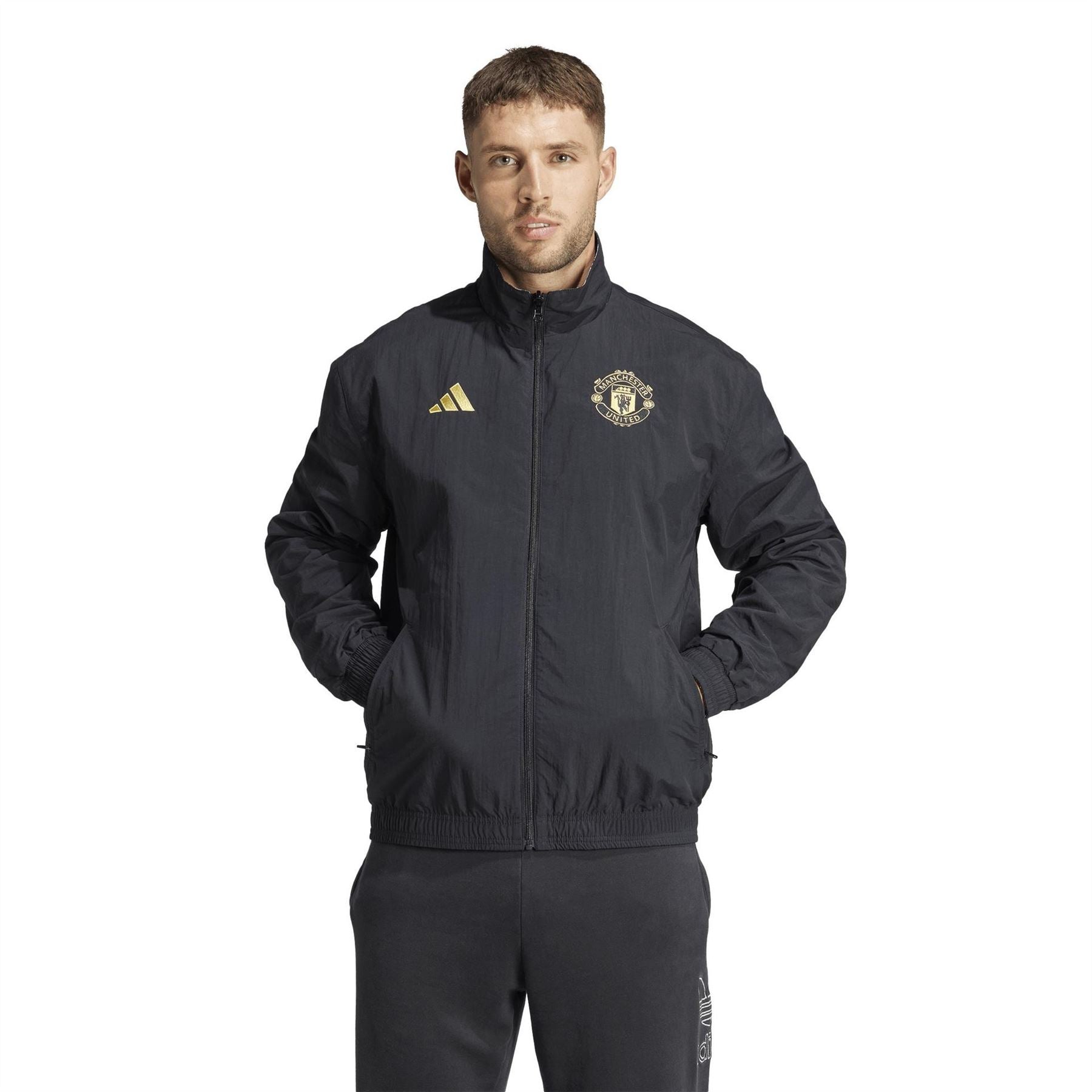 adidas Manchester United Stone Roses Reversible Anthem Jacket
