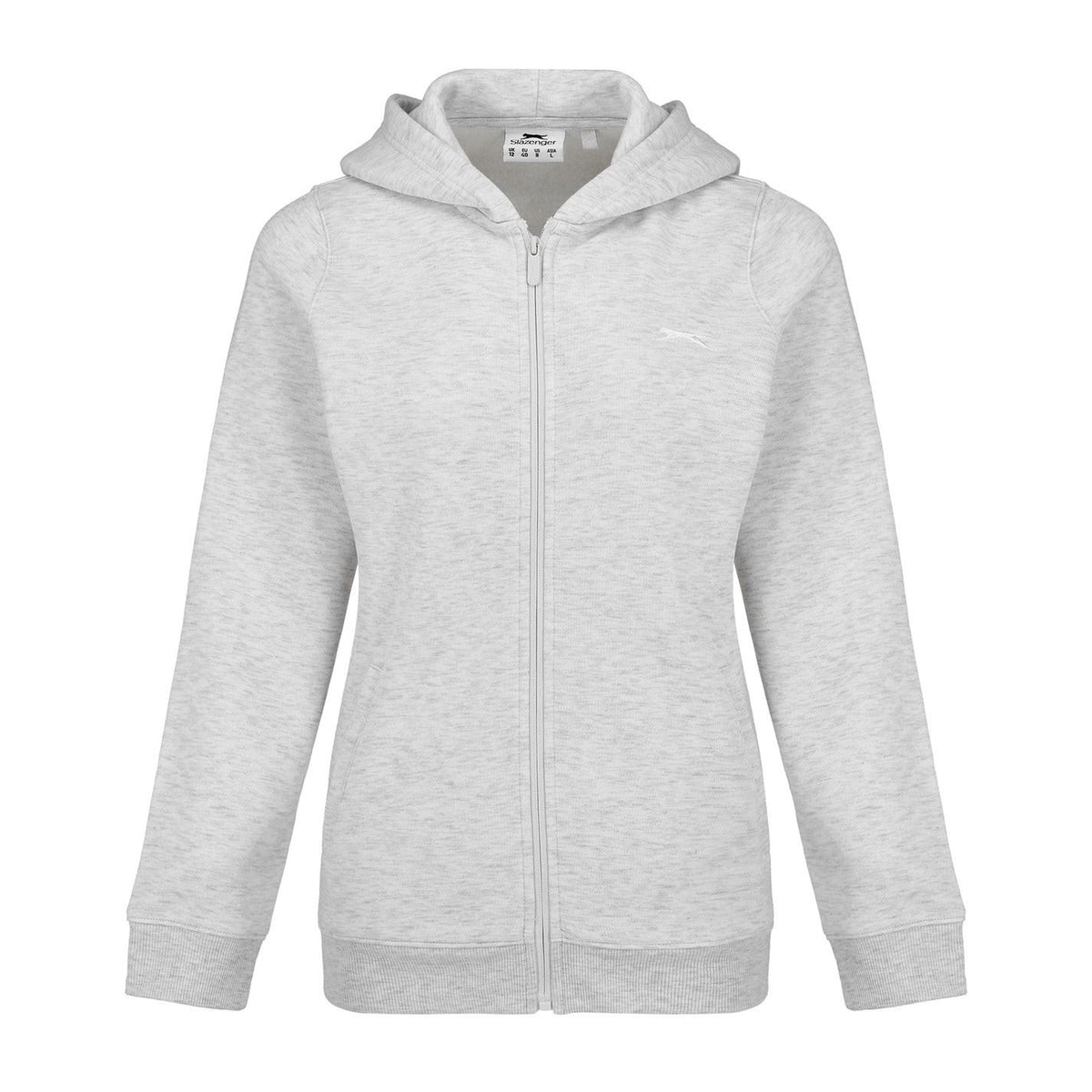 Slazenger Womens Fitted Full Zip Hoodie