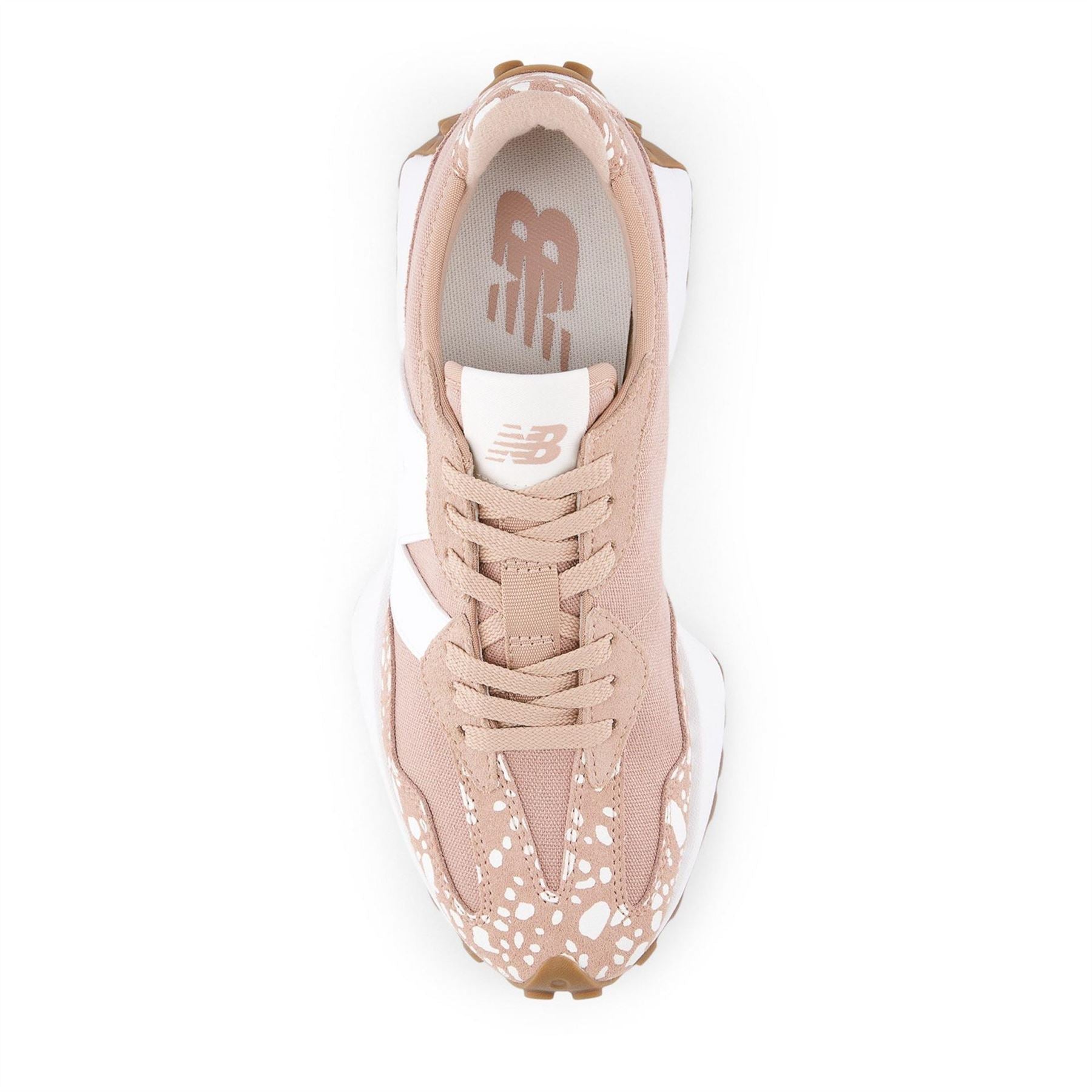 New Balance Balances 327 Animal Print Trainers