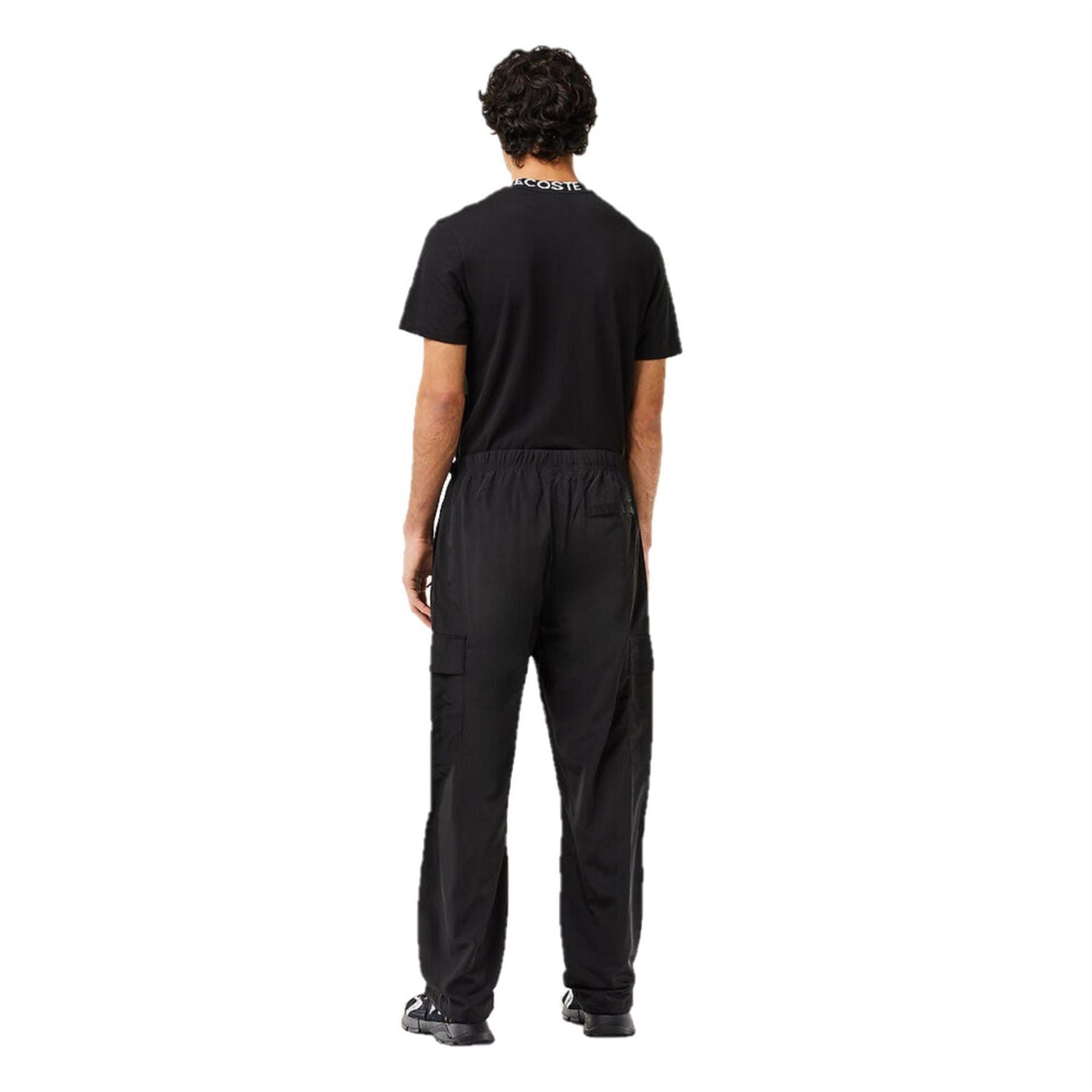 Lacoste Straight Leg Track Pants with Side Pocket