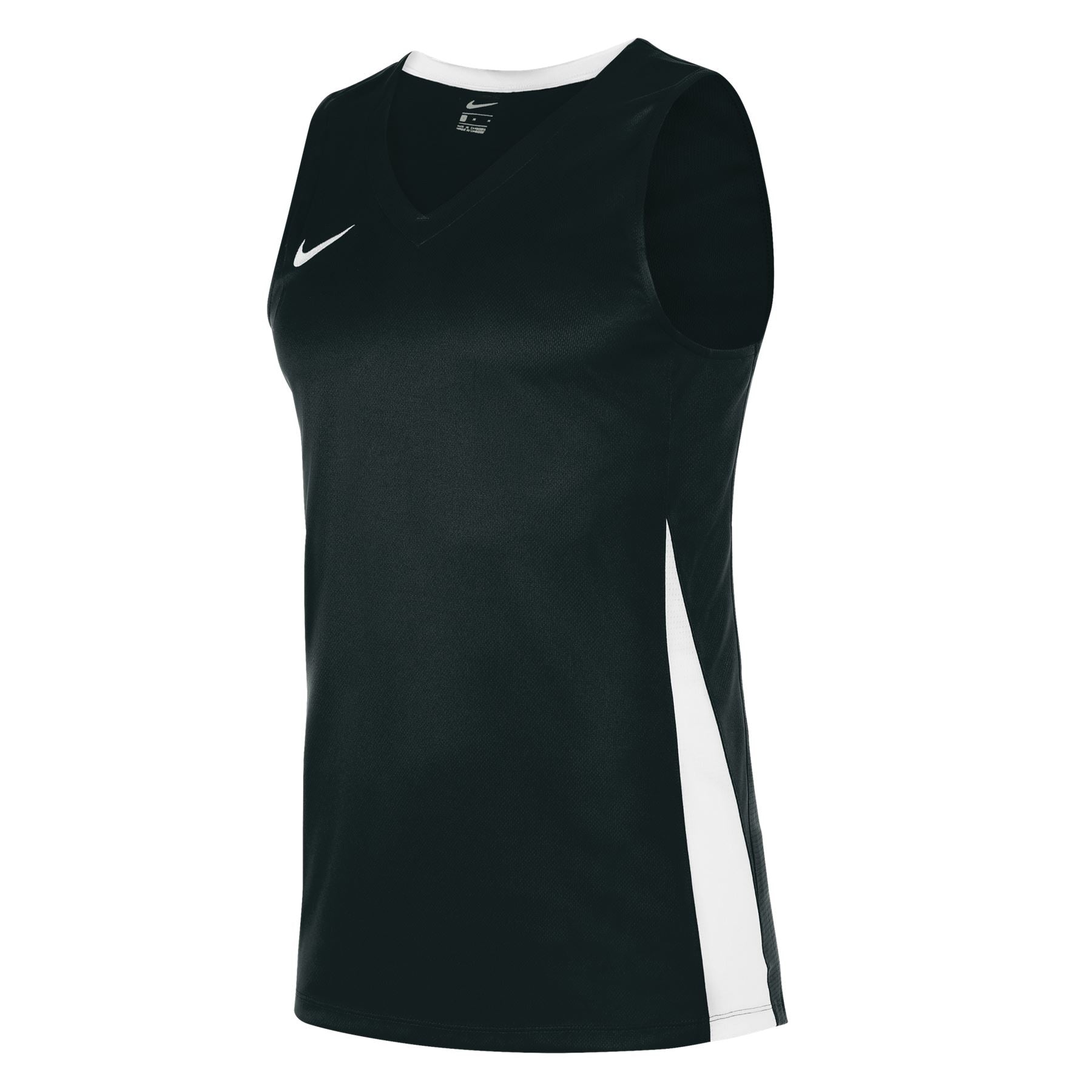 Nike V-Neck Sleeveless Regular Fit Jersey Tank