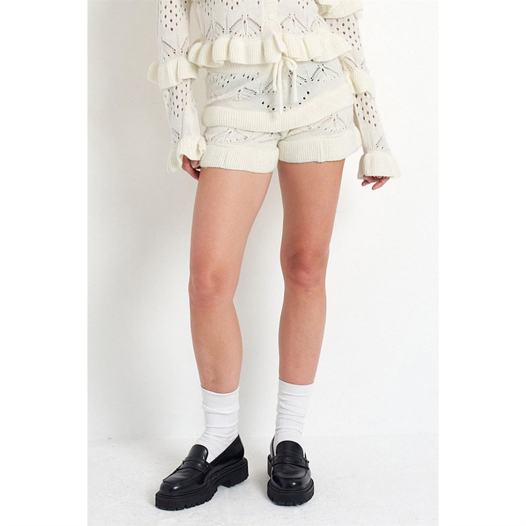 The Ragged Priest Gentle Knitted Shorts