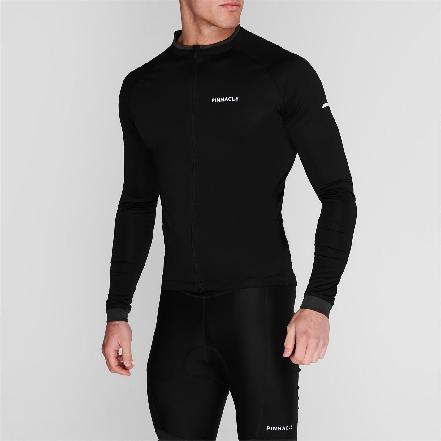 Pinnacle Mens Long Sleeve Cycling Jersey
