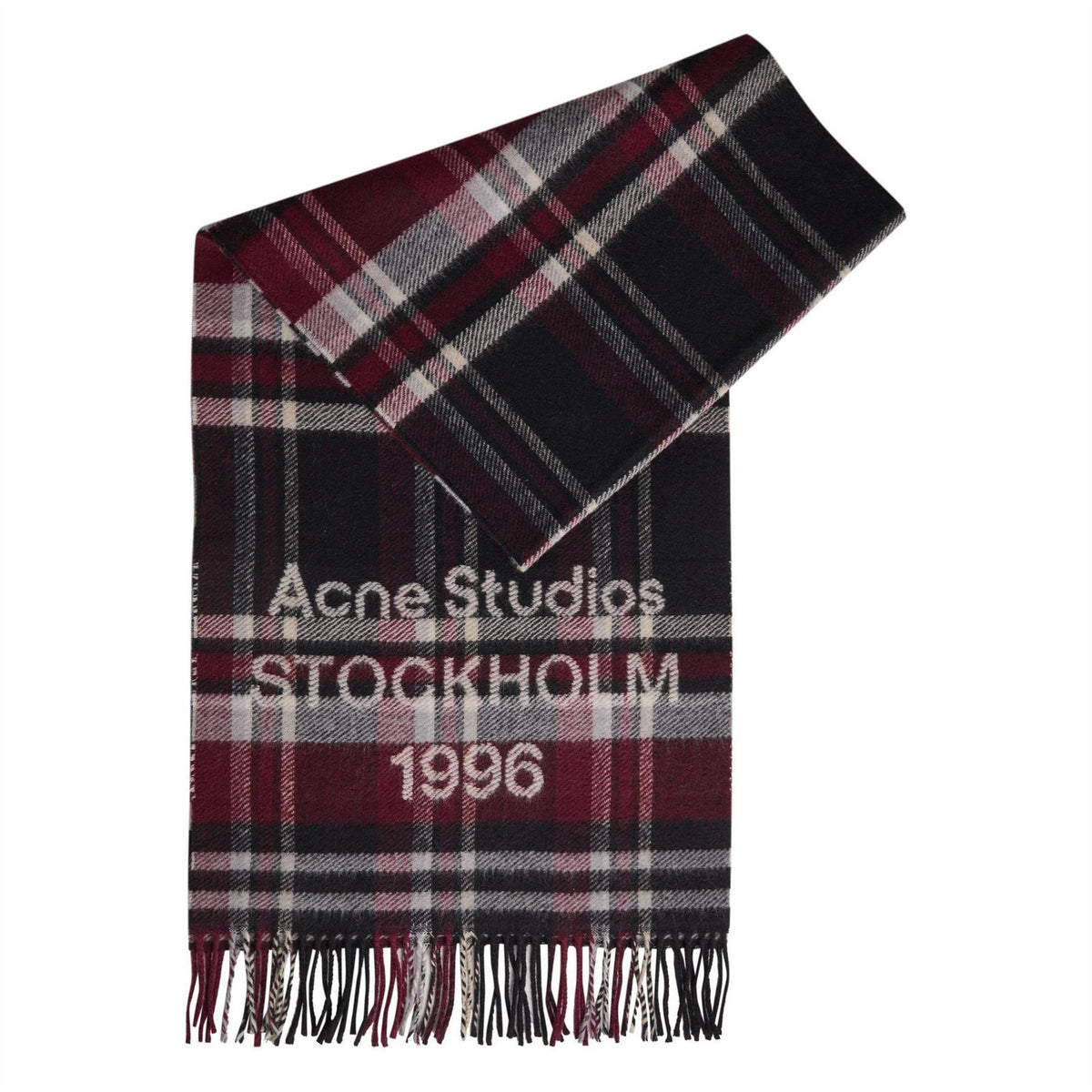 Acne Studios Logo Wide Scarf