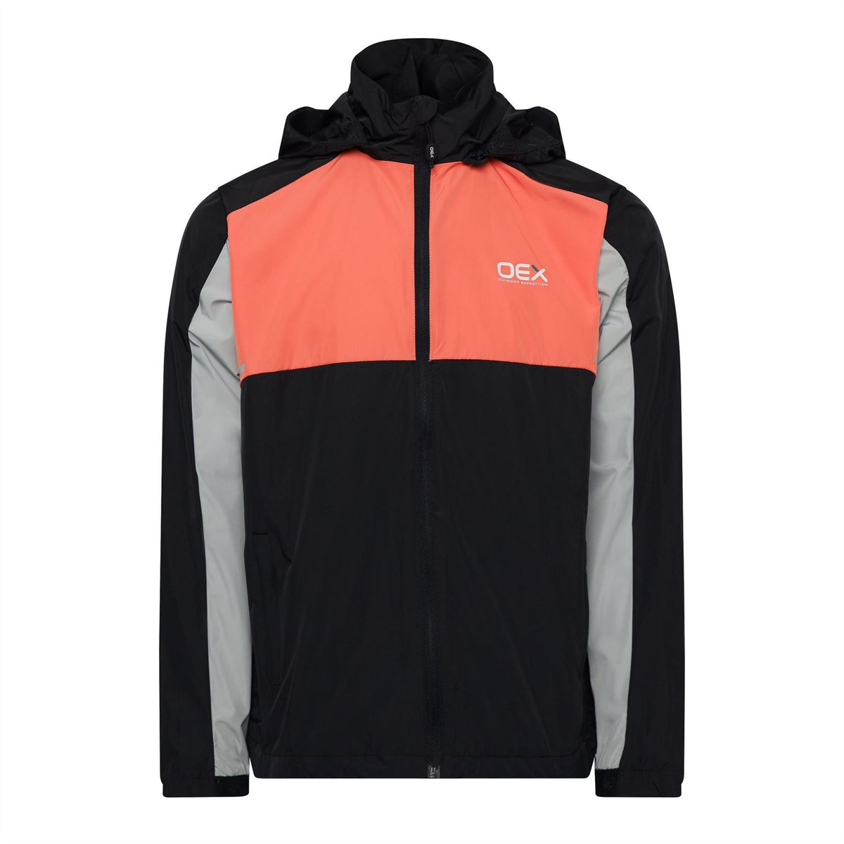 OEX Grampian Windrun Hooded Long Sleeve Athletic Top