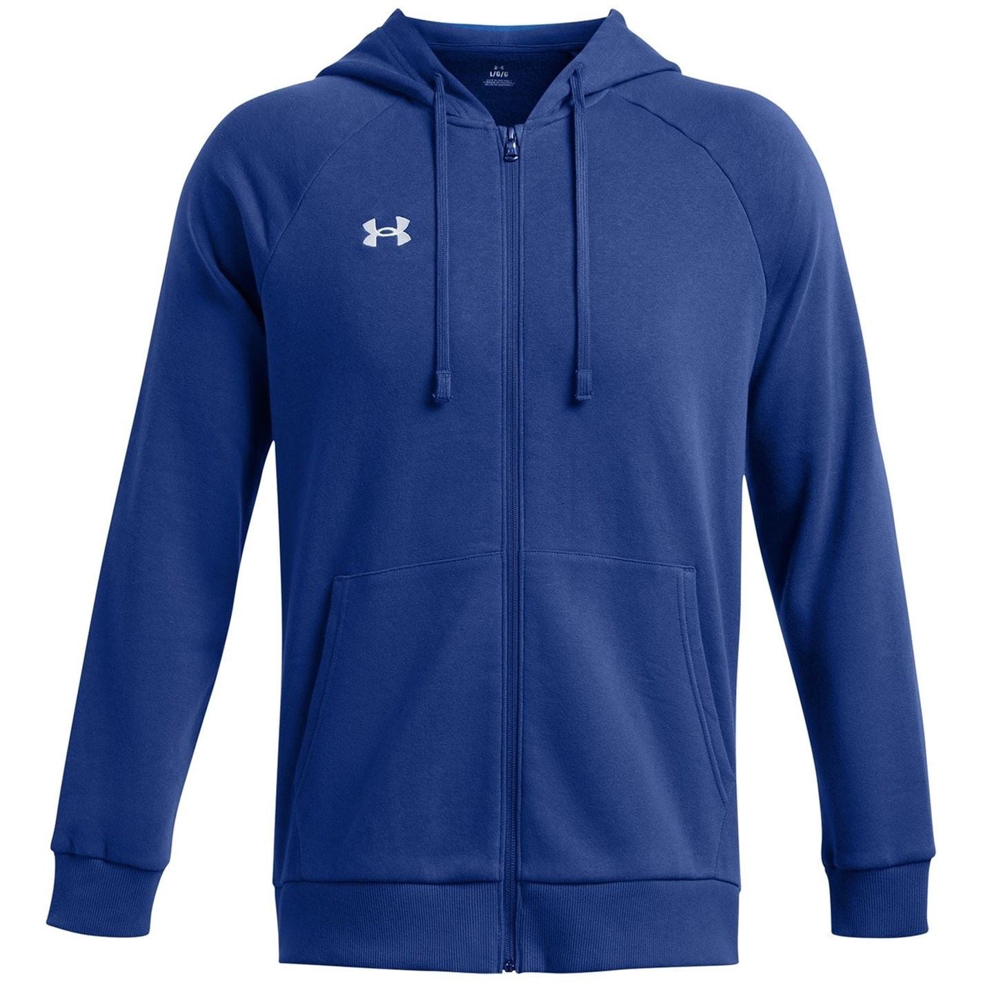 Under Armour Mens Armour Ua Rival Fleece Full Zip Hoodie