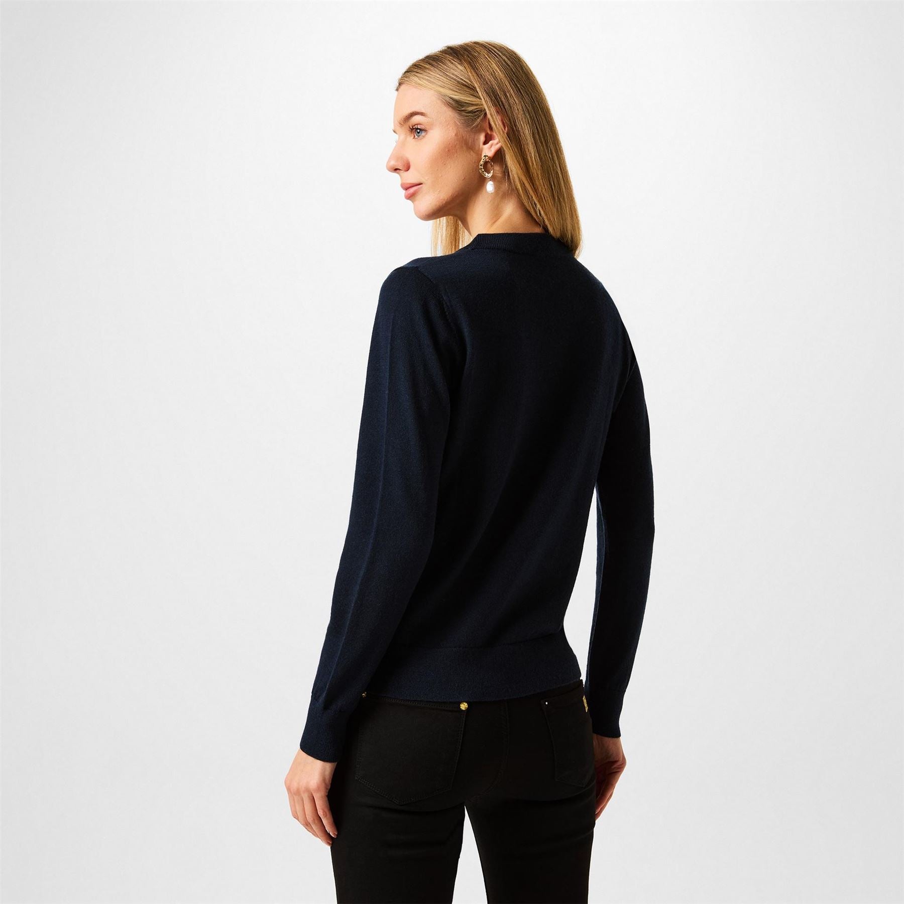 Biba Merino Logo Jumper