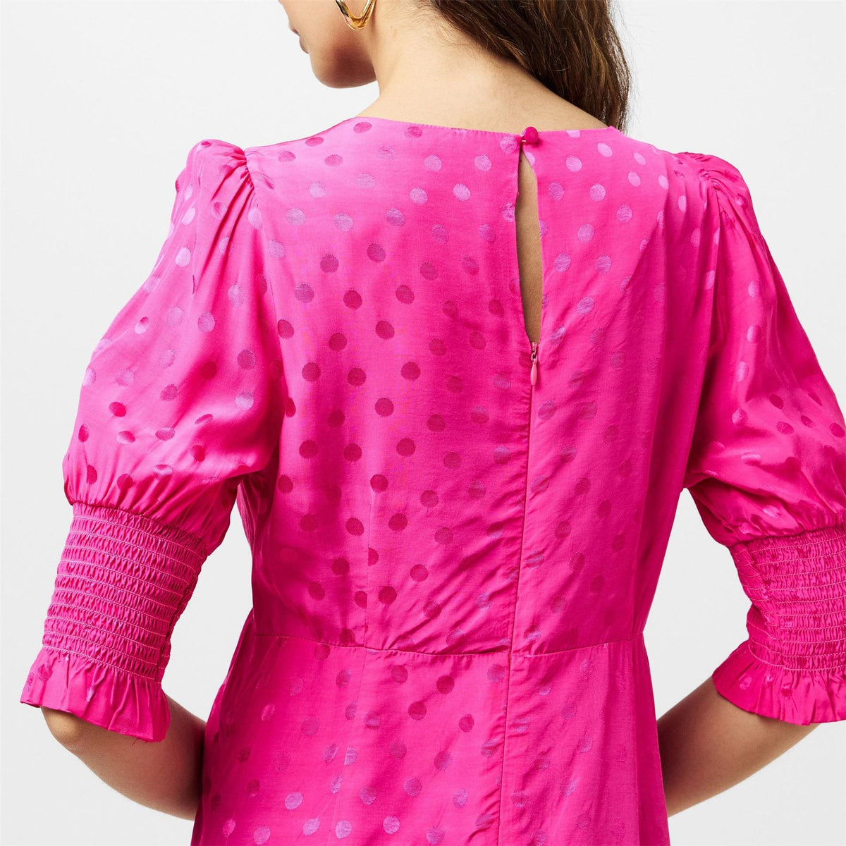 Nobodys Child Luna Midi Dress Crew neck