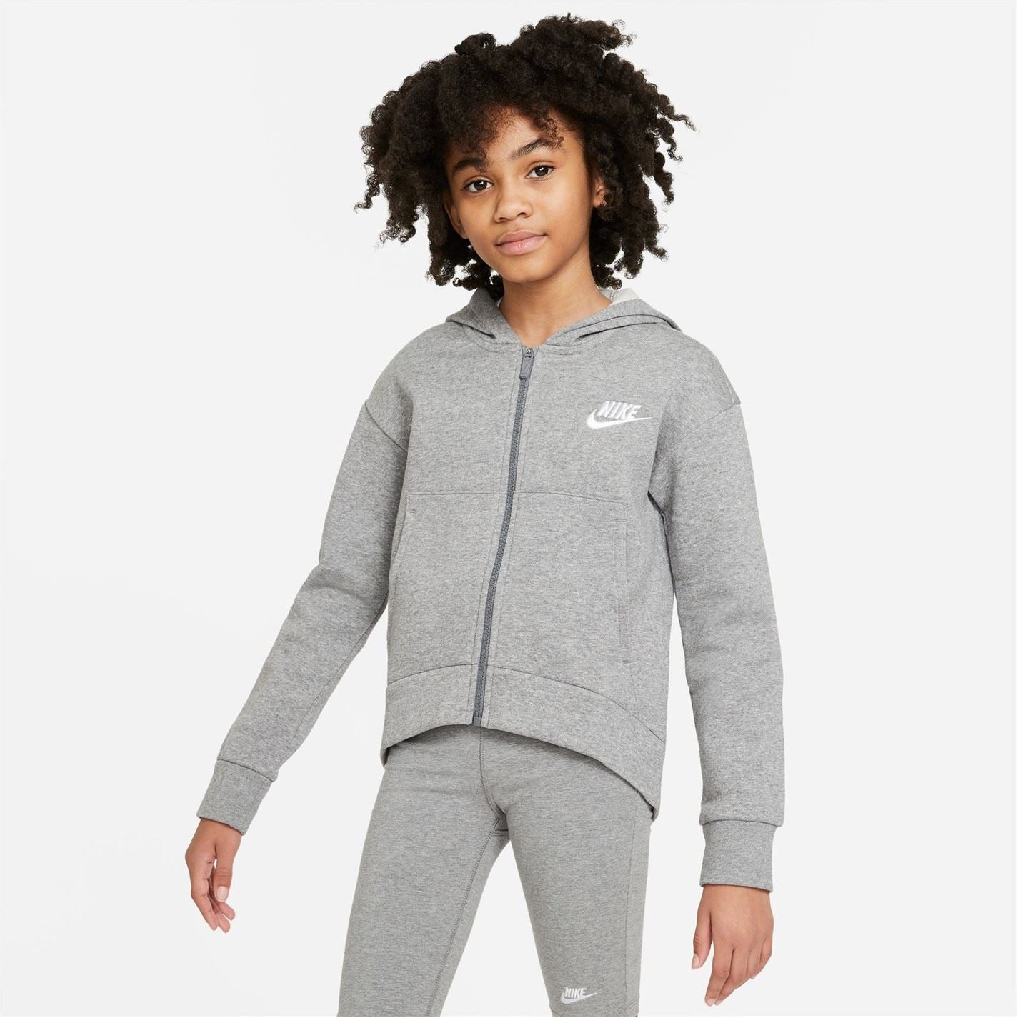 Nike Sportswear Full Zip Hoodie Junior Girls