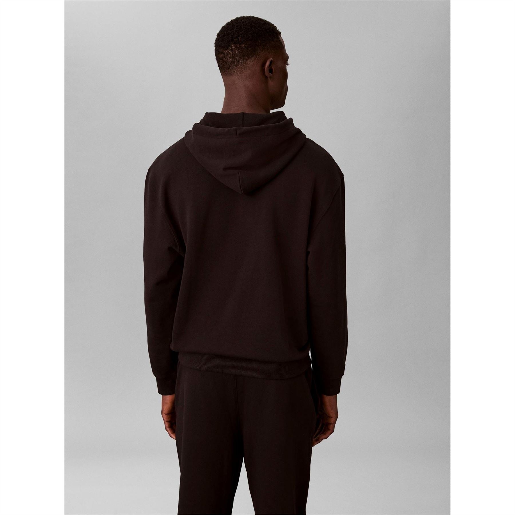 Calvin Klein Jeans Terry Hooded Neck Kangaroo Pocket Sweatshirt