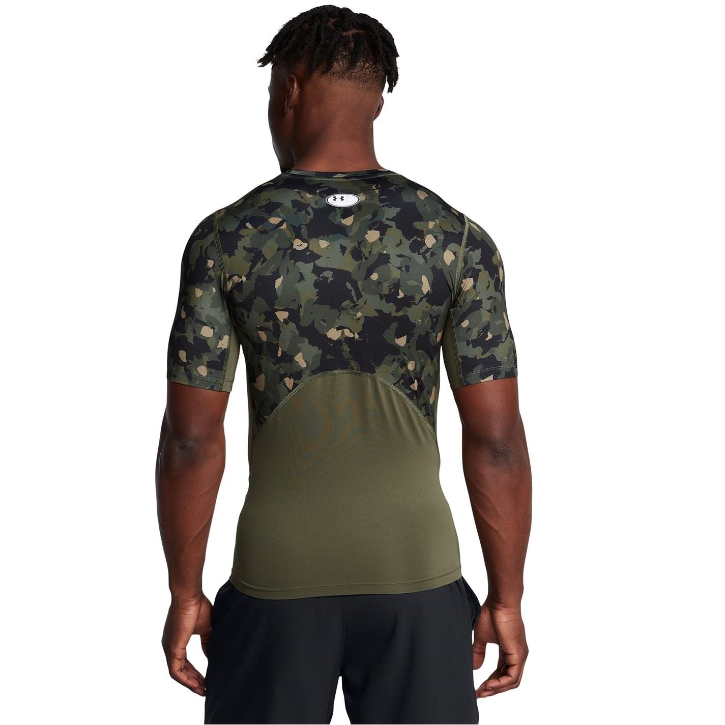 Under Armour Mens Heatgear® Printed Short Sleeve