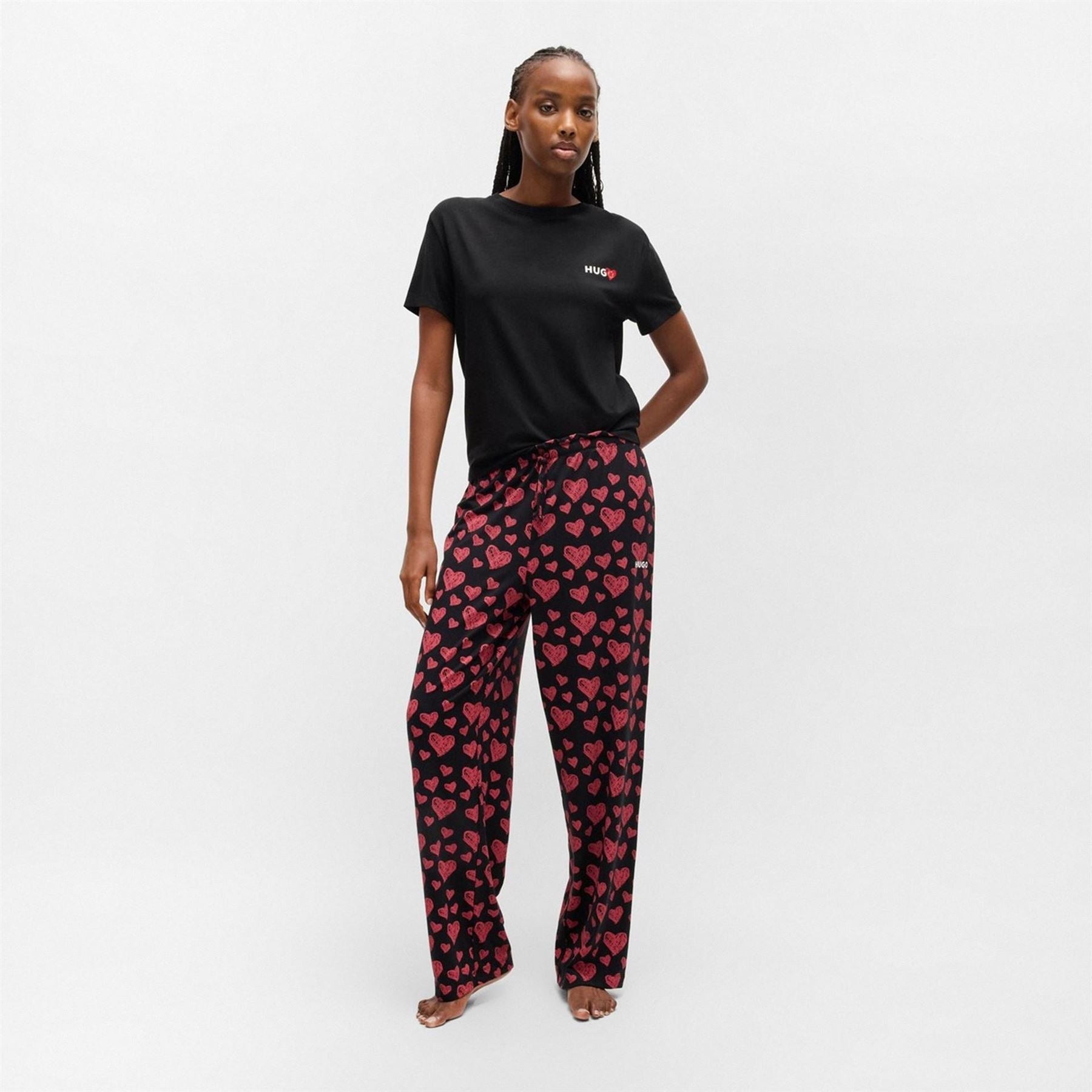 Hugo Nikka Pyjama Short Sleeve Top