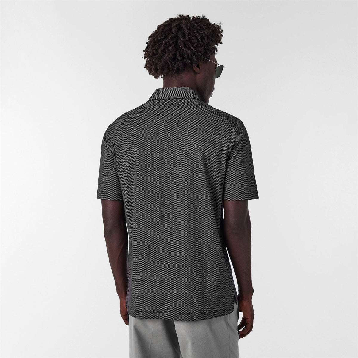 Armani Exchange Short Sleeve Polo Shirt