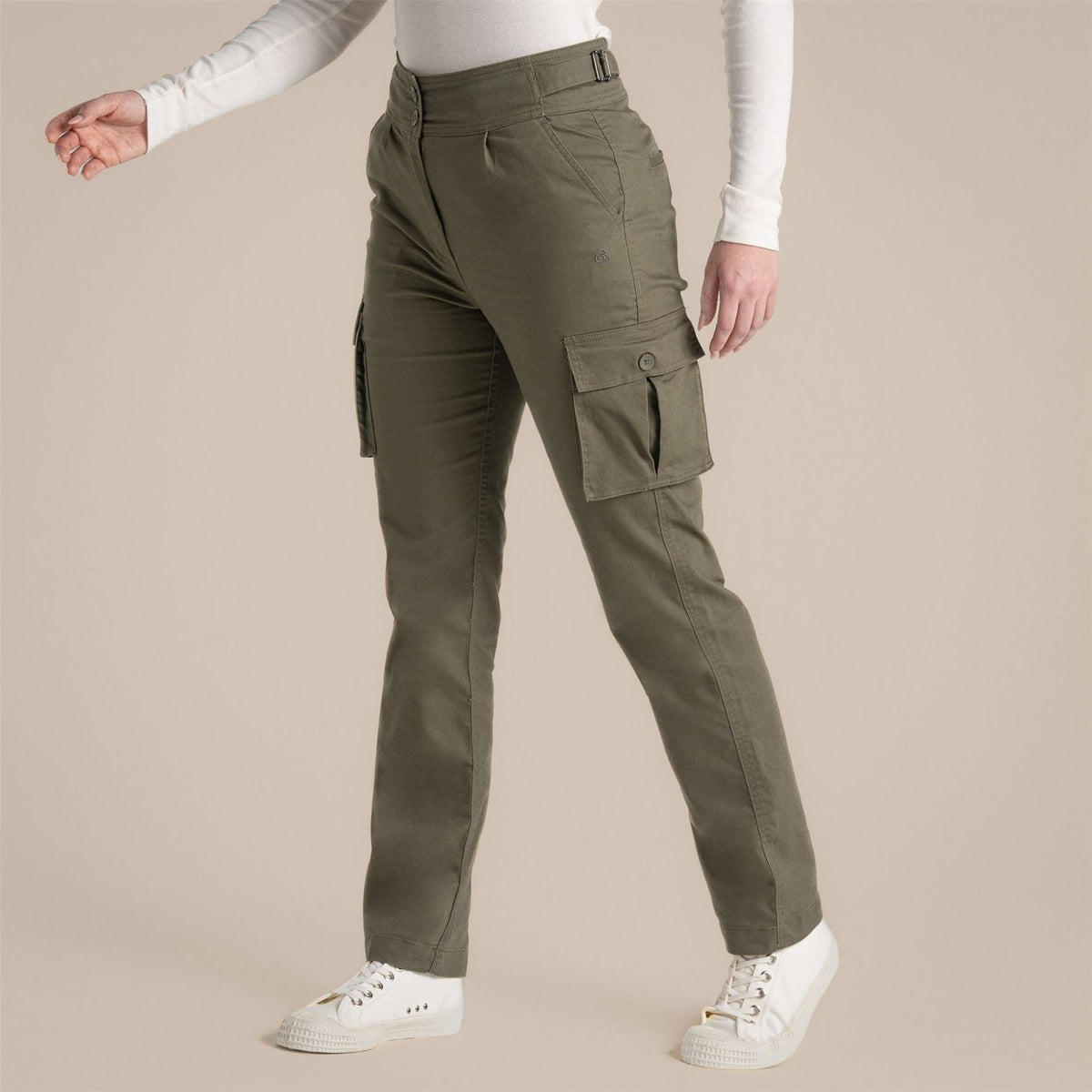Craghoppers Araby Solid Patterned Combat Cargo Pants