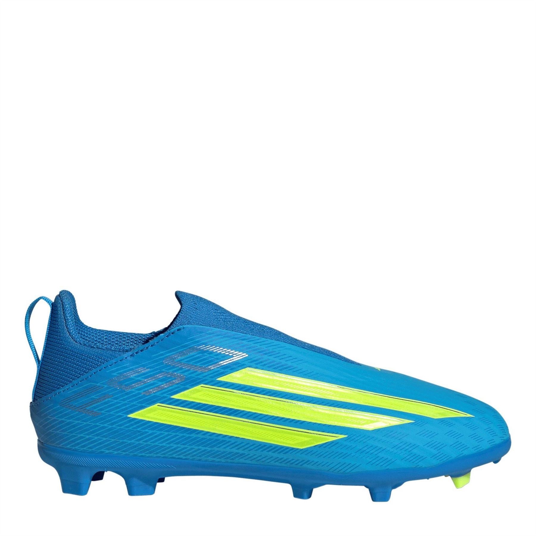 adidas F50 Academy Laceless Juniors Firm Ground Football Boots