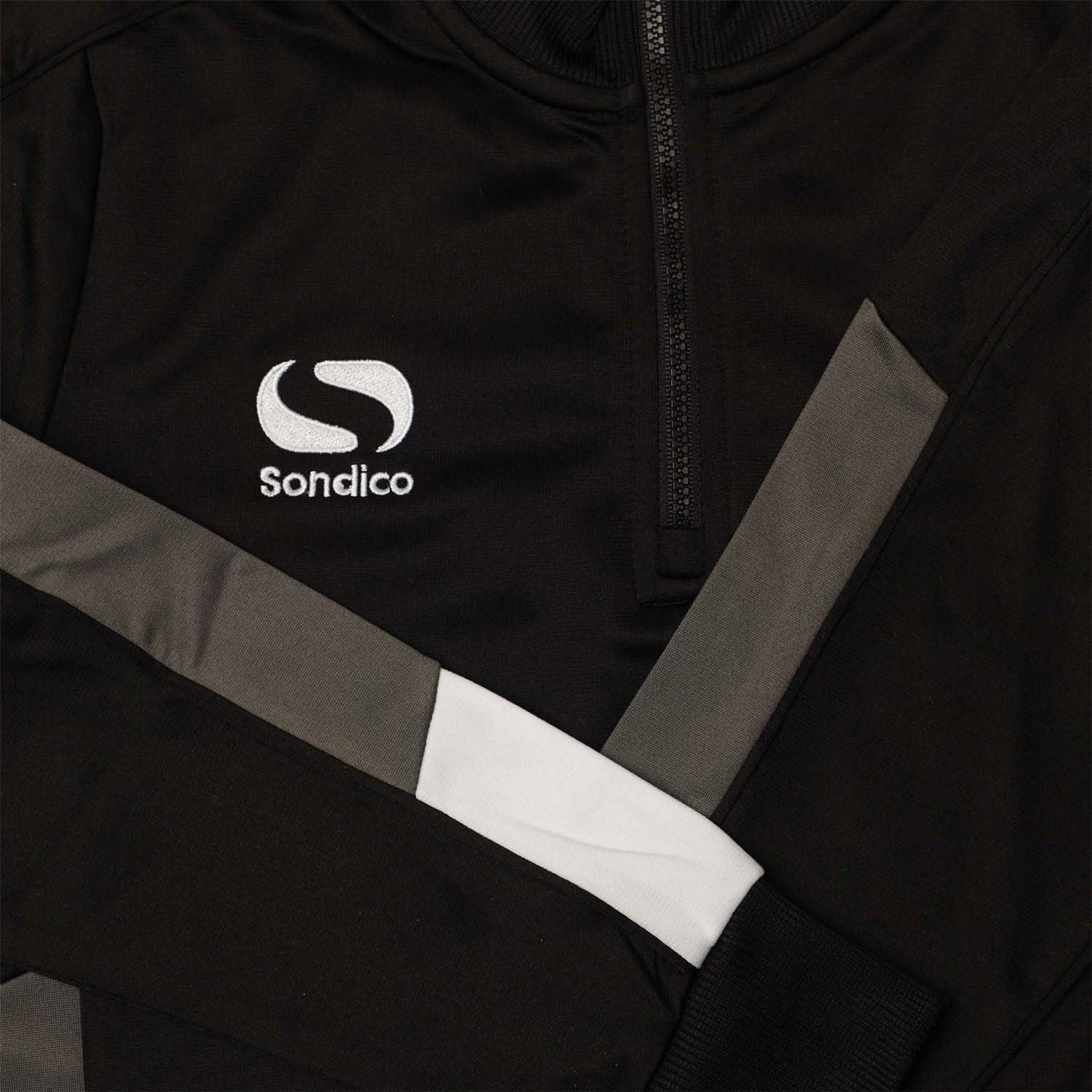 Sondico Vent Zip Neck Long Sleeve Sweatshirt