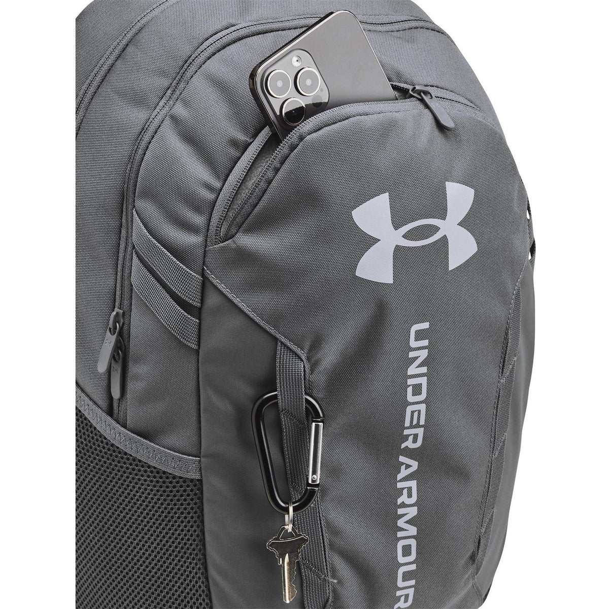 Under Armour Hustle 6.0 Laptop Backpack with Key Ring