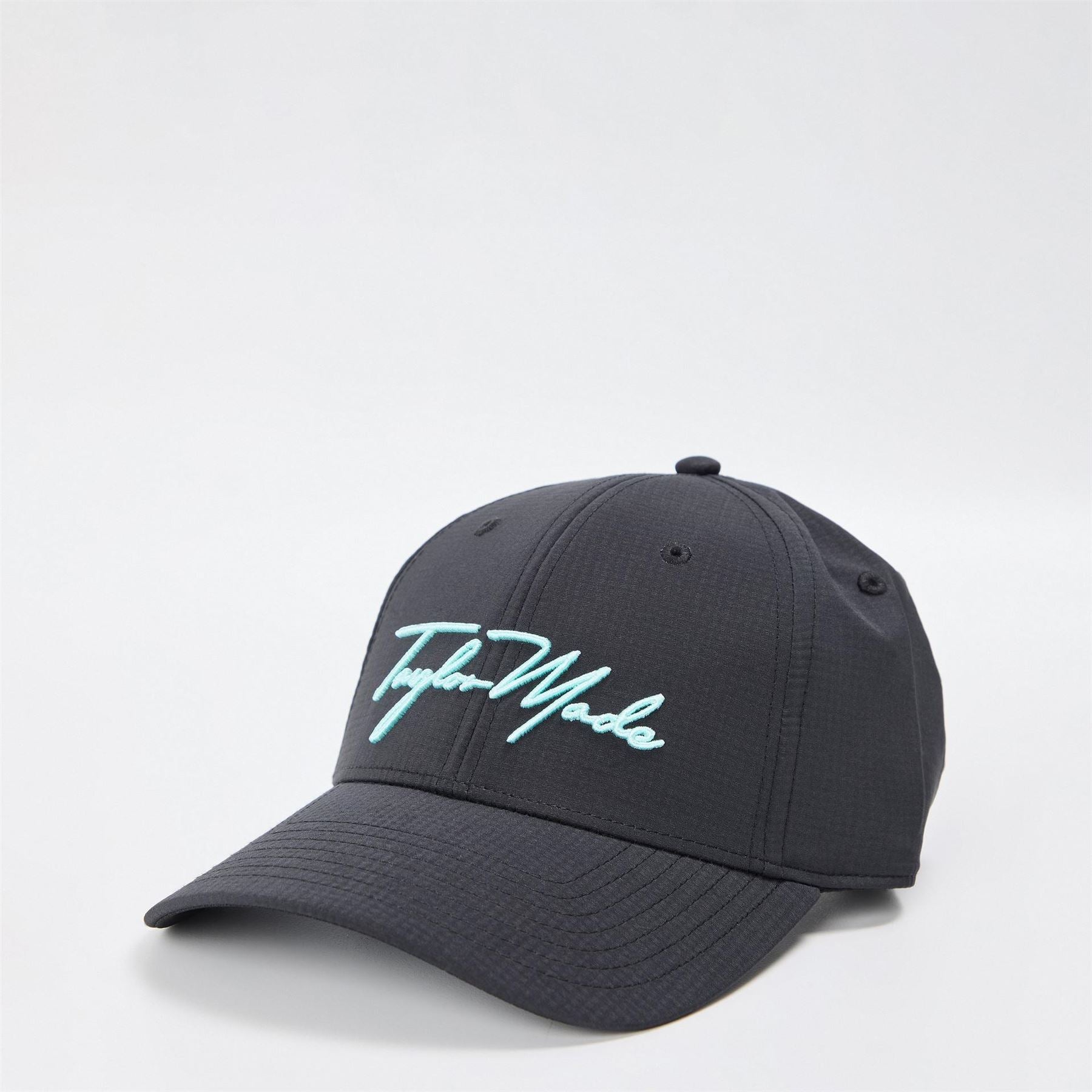 TaylorMade Logo Lettering Pre Curved Brim Baseball Cap