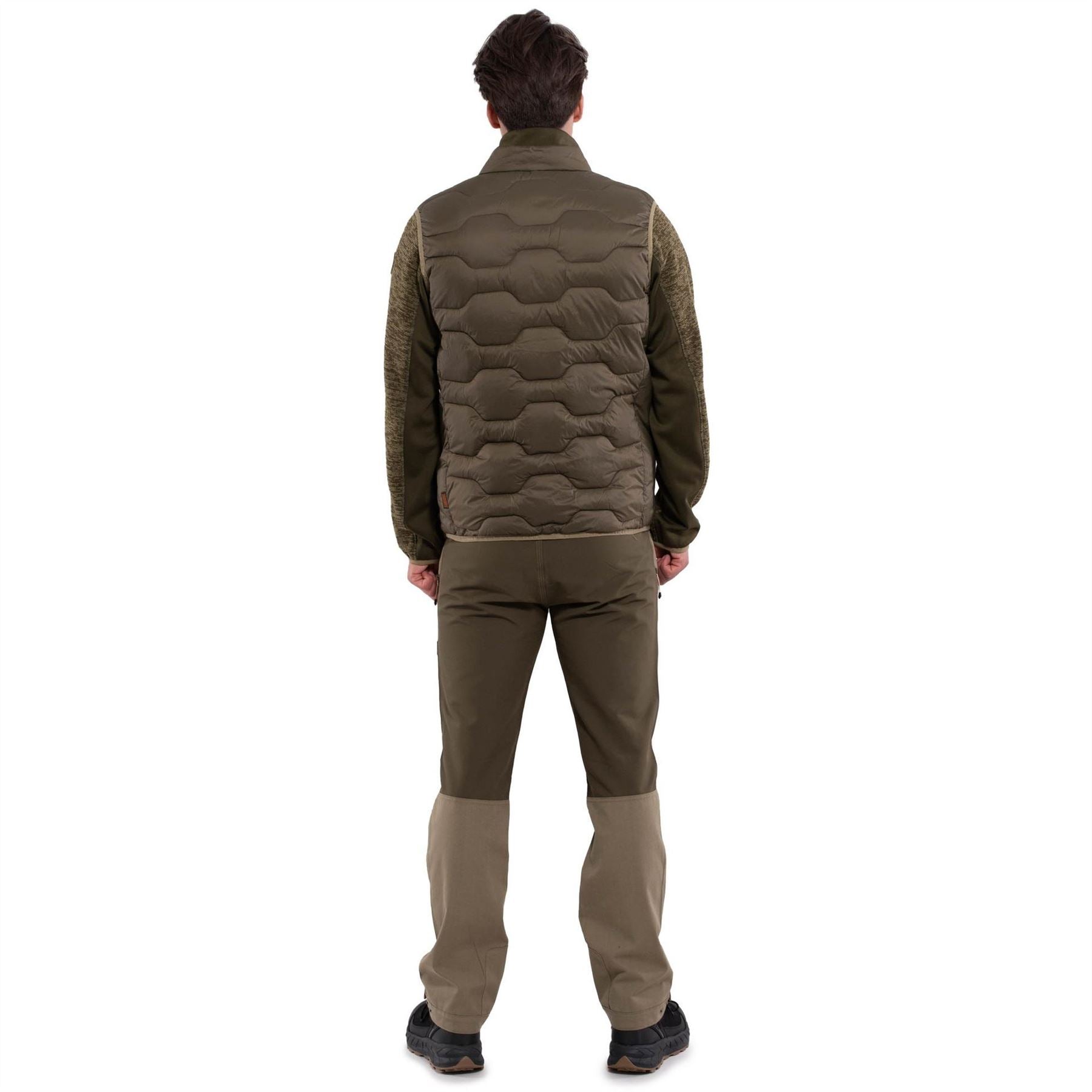 Icepeak Mertzon Solid Patterned Zipped Pocket Gilet