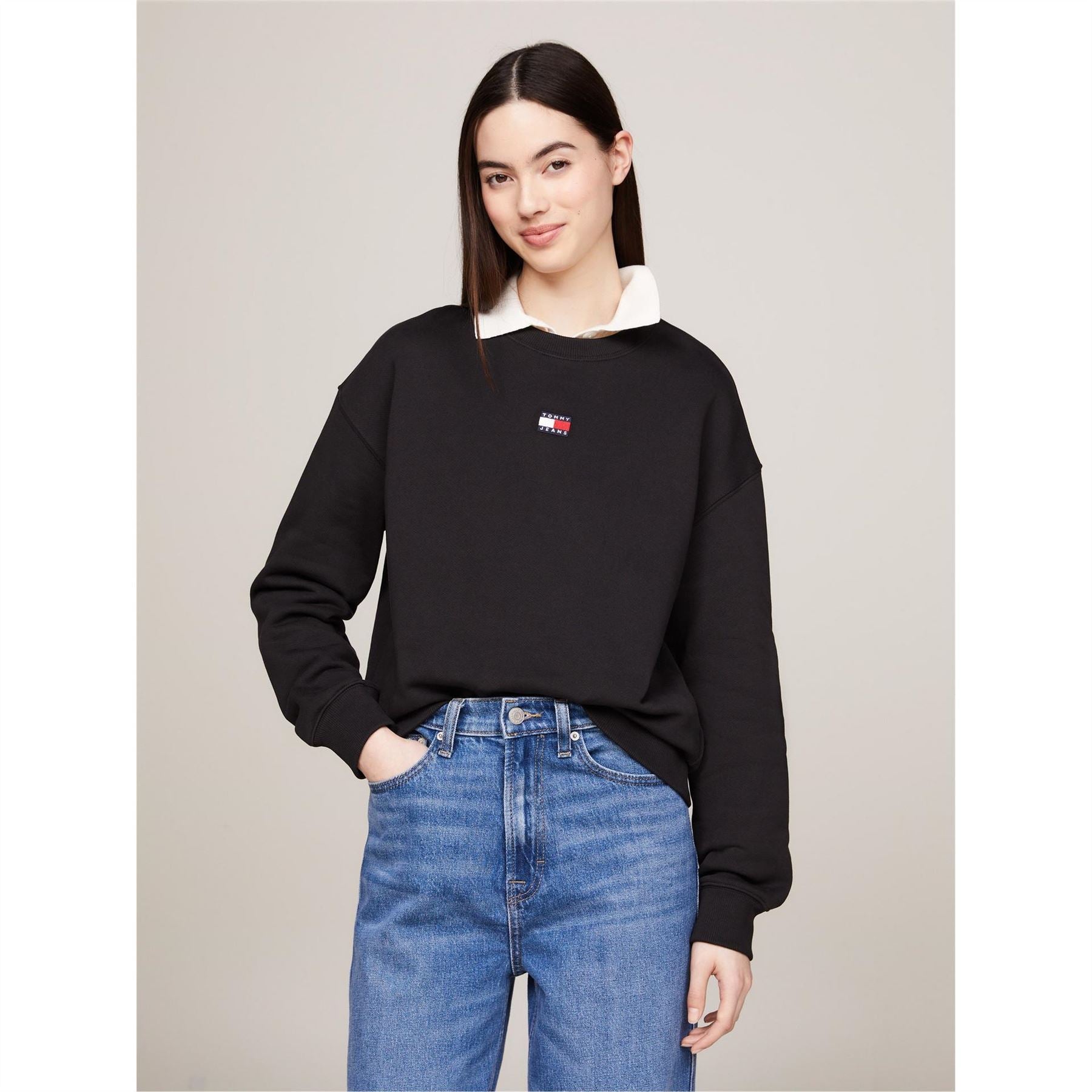 Tommy Jeans Jeans Tjw Bxy Badge Crew Ext