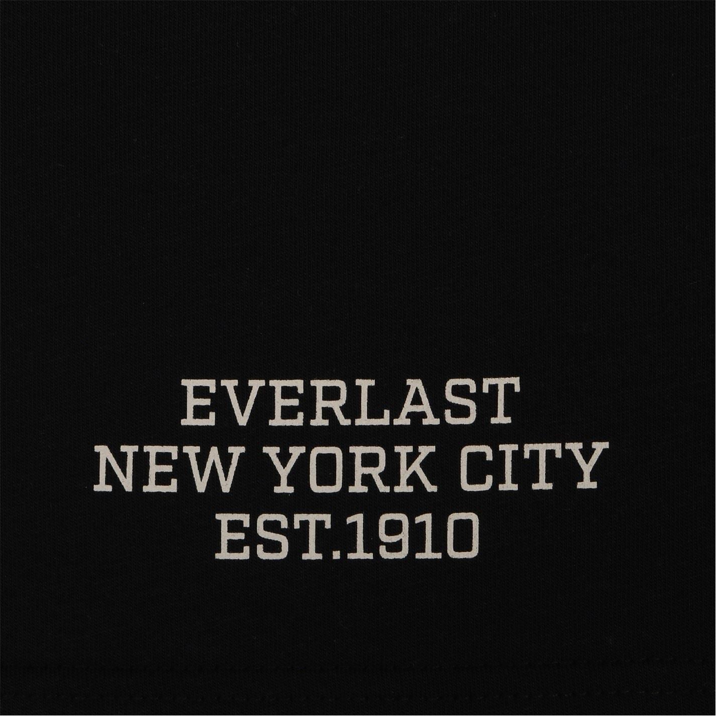 Everlast Oversize Fit Lettering Crew Neck T-Shirt
