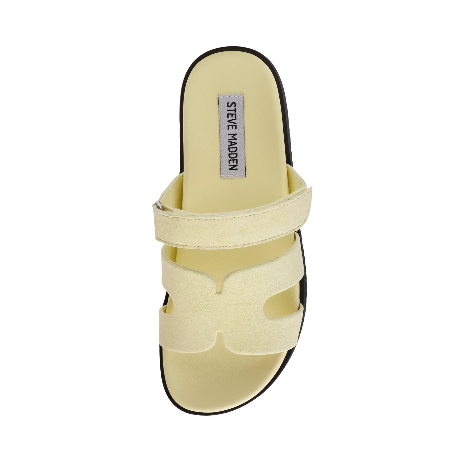 Steve Madden Textured Open Toe Slide Sandals