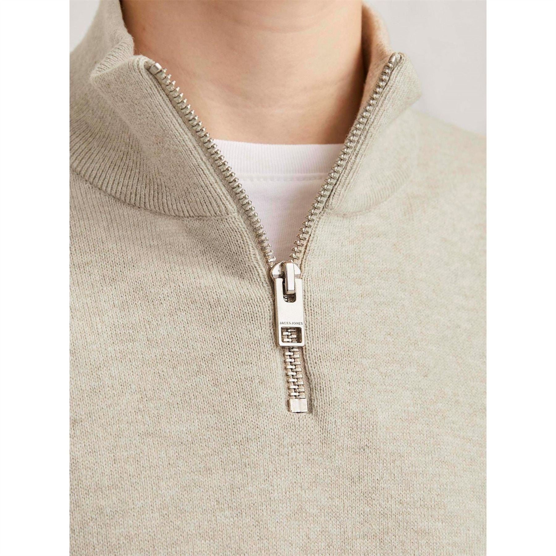 Jack and Jones Half Zip Knit Junior Boys