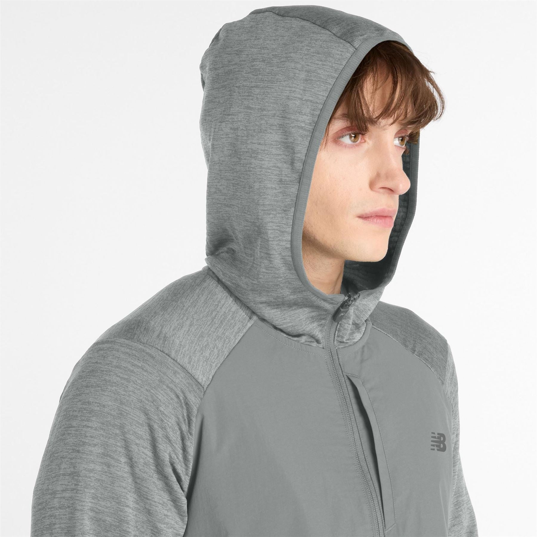 New Balance Balance Ht Grd FulL-Zip Athlgrey Ag xl