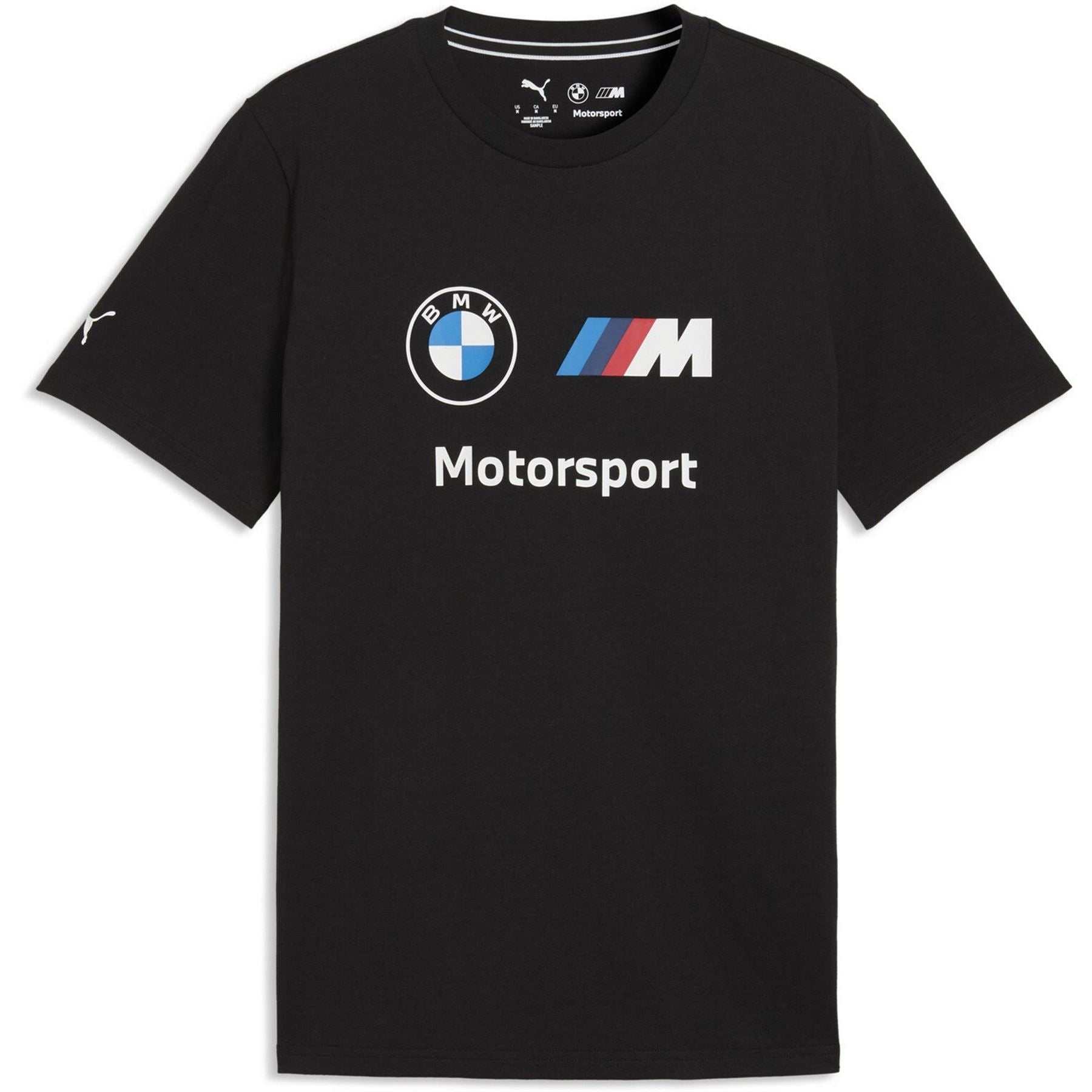 Puma 71 Bmw M Motorsport Cotton Short Sleeve Graphic T-Shirt
