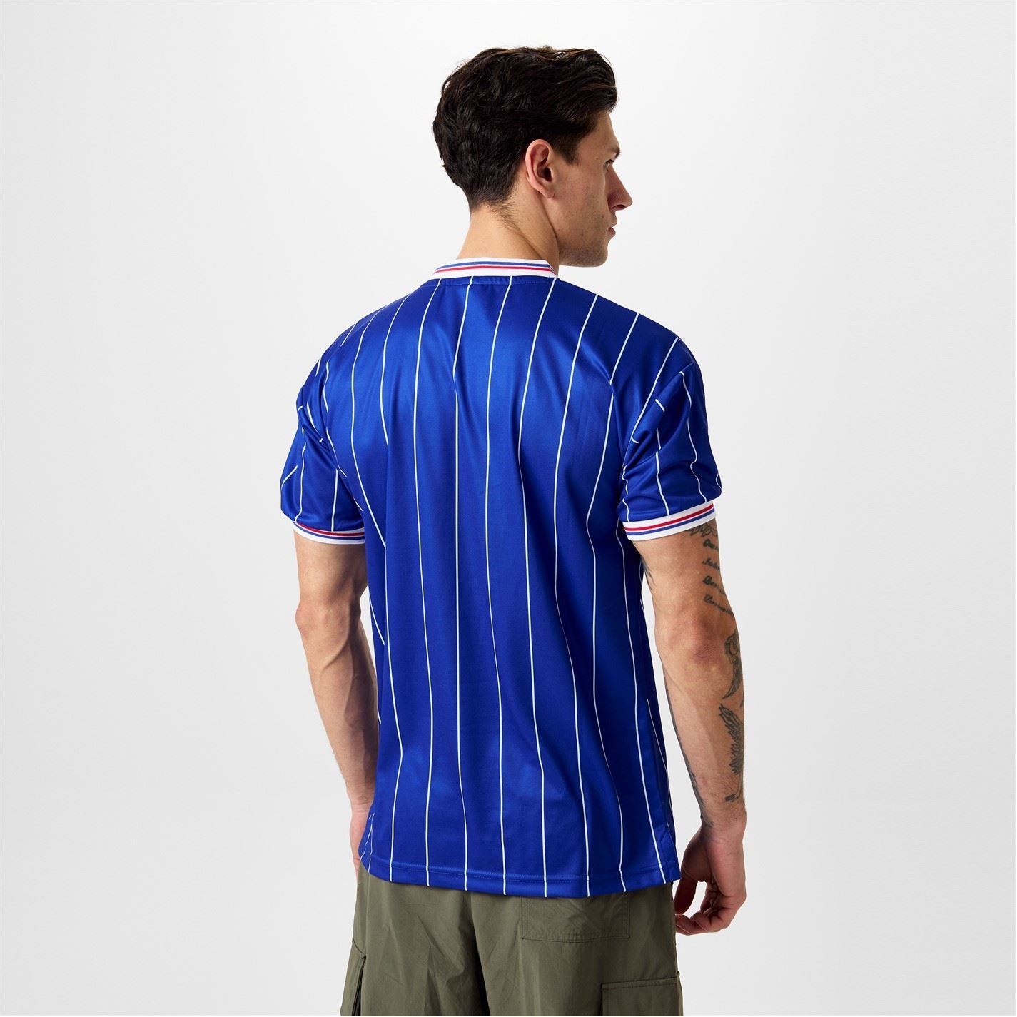 Score Draw Rangers Fc V-Neck Regular Fit T-Shirt