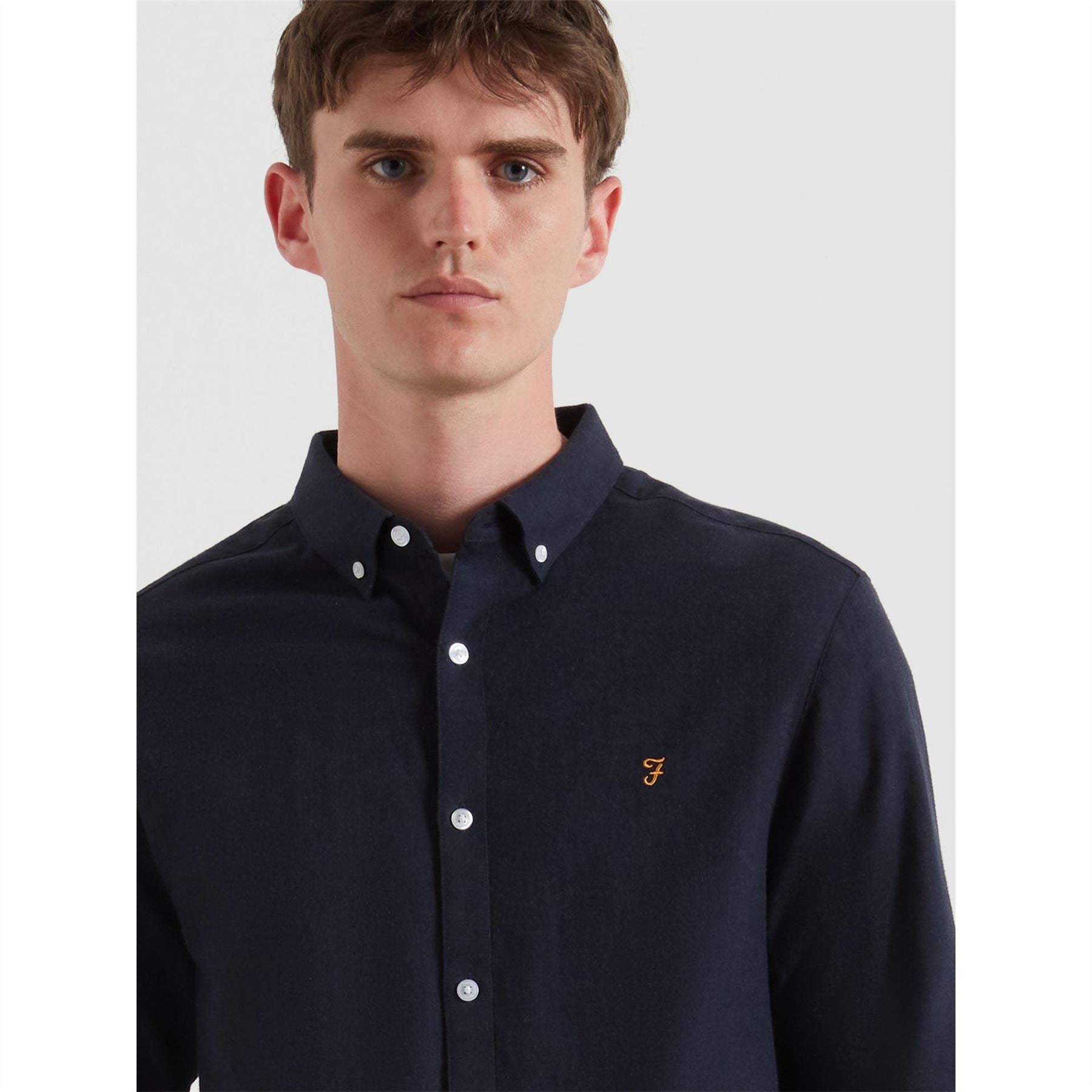 Farah Milners Long Sleeve Plain Shirt