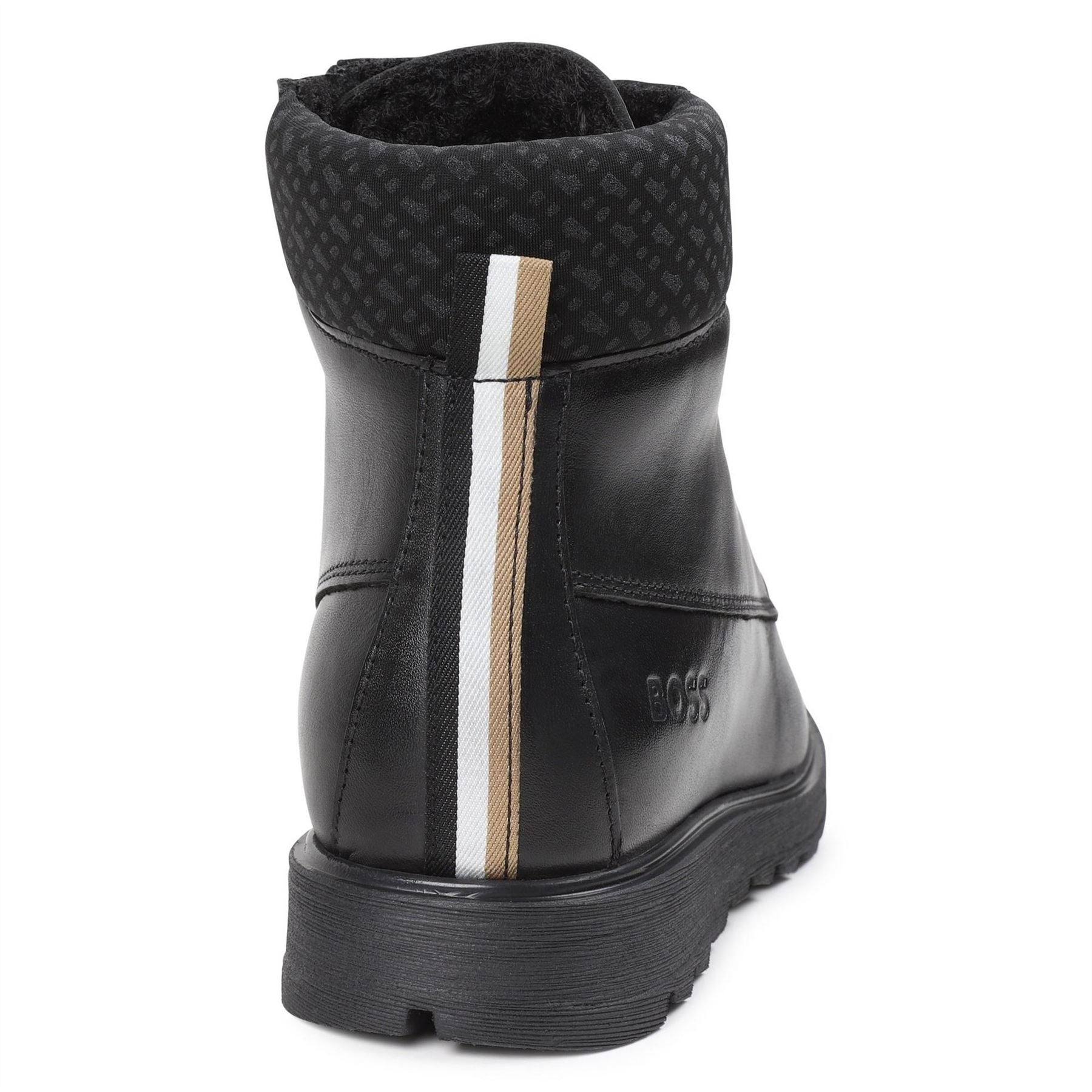 Boss Logo Biker Boot