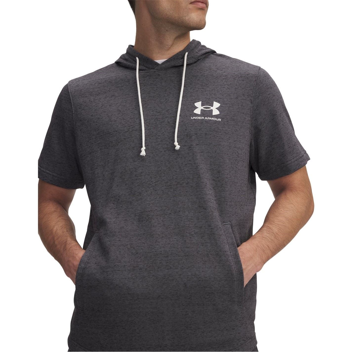 Under Armour UA Rival Hooded Short Sleeve Top