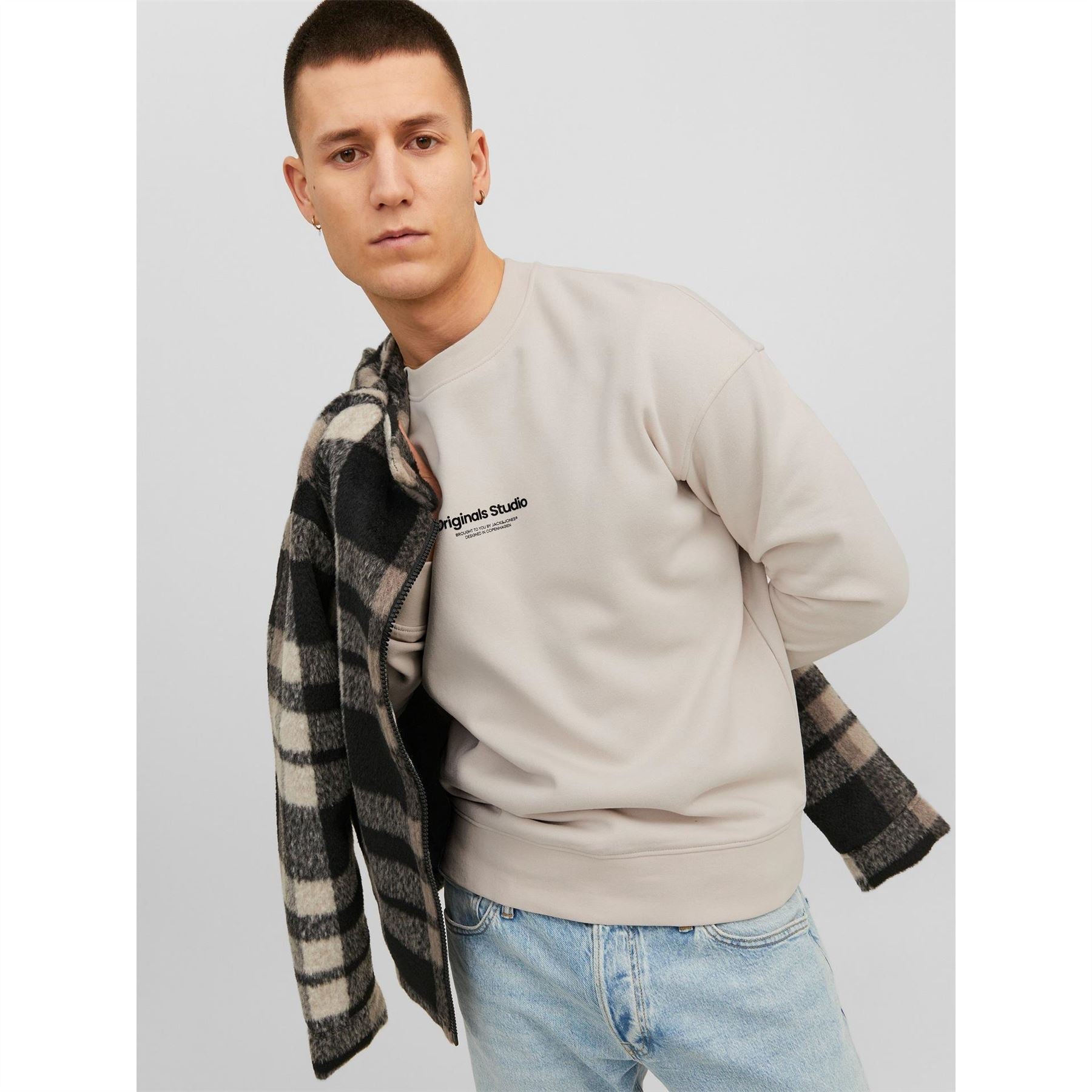 Jack and Jones Jorvester Crew Sweatshirt